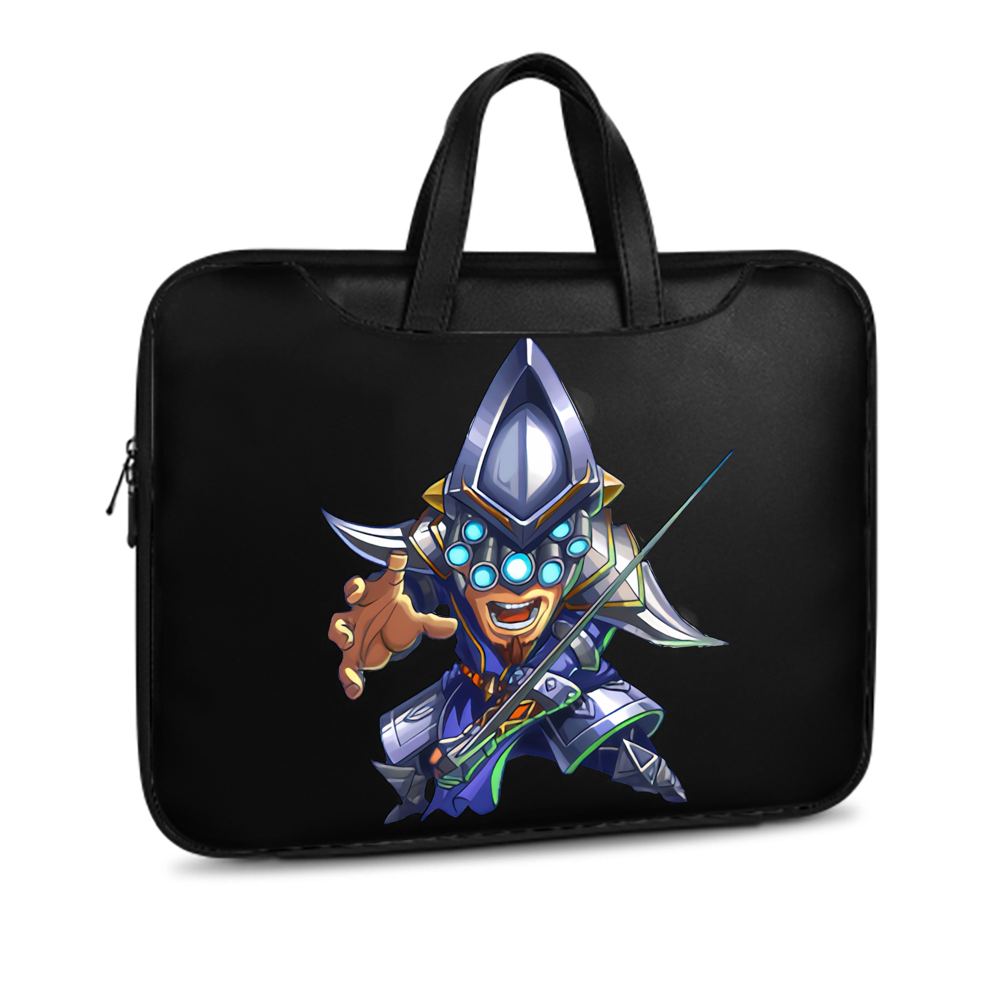 （画像用） リーグ・オブ・レジェンド League of Legends LOL レザーラップトップバッグ　ノートパソコンケース