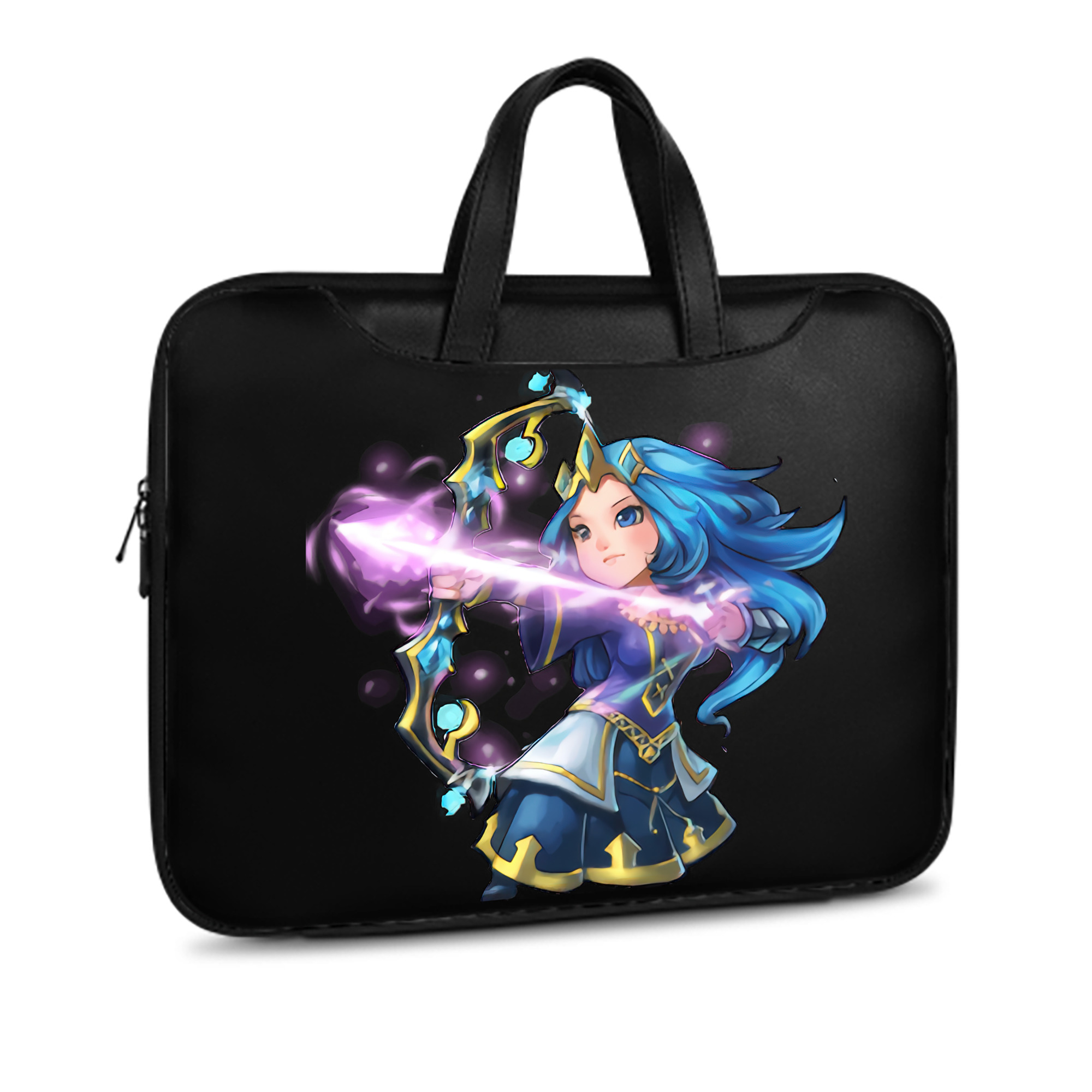 （画像用） リーグ・オブ・レジェンド League of Legends LOL レザーラップトップバッグ　ノートパソコンケース