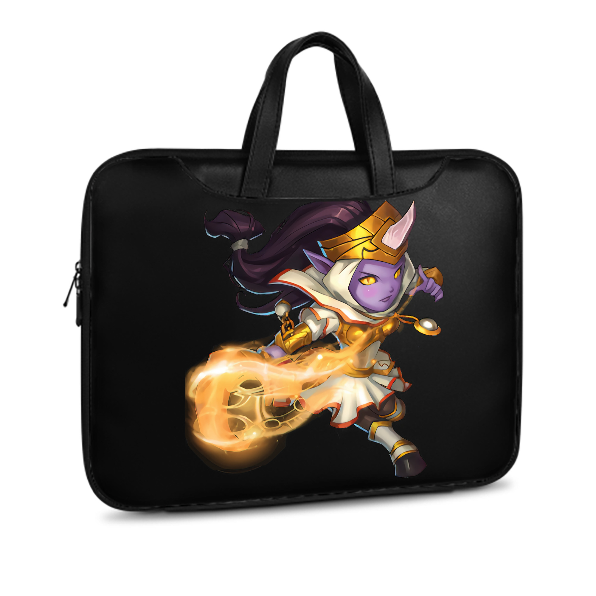 （画像用） リーグ・オブ・レジェンド League of Legends LOL レザーラップトップバッグ　ノートパソコンケース