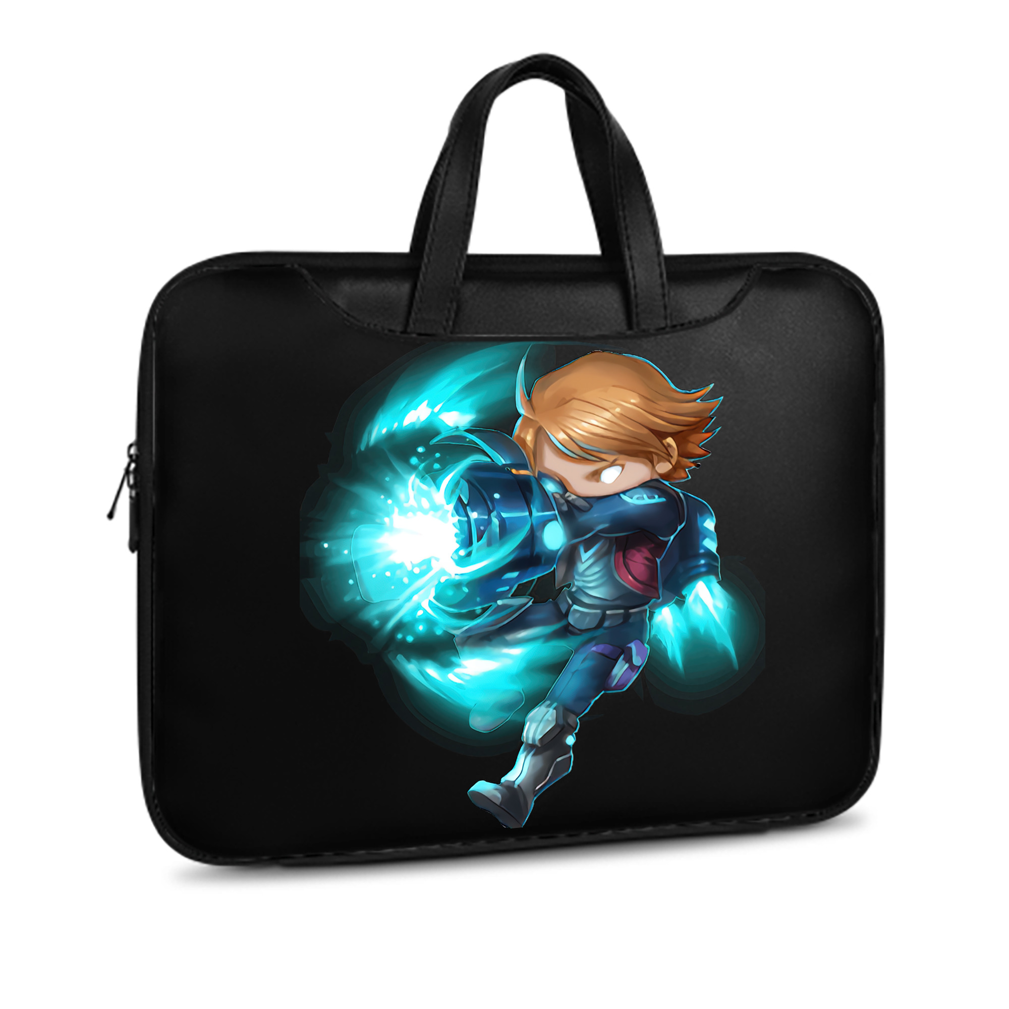 （画像用） リーグ・オブ・レジェンド League of Legends LOL レザーラップトップバッグ　ノートパソコンケース