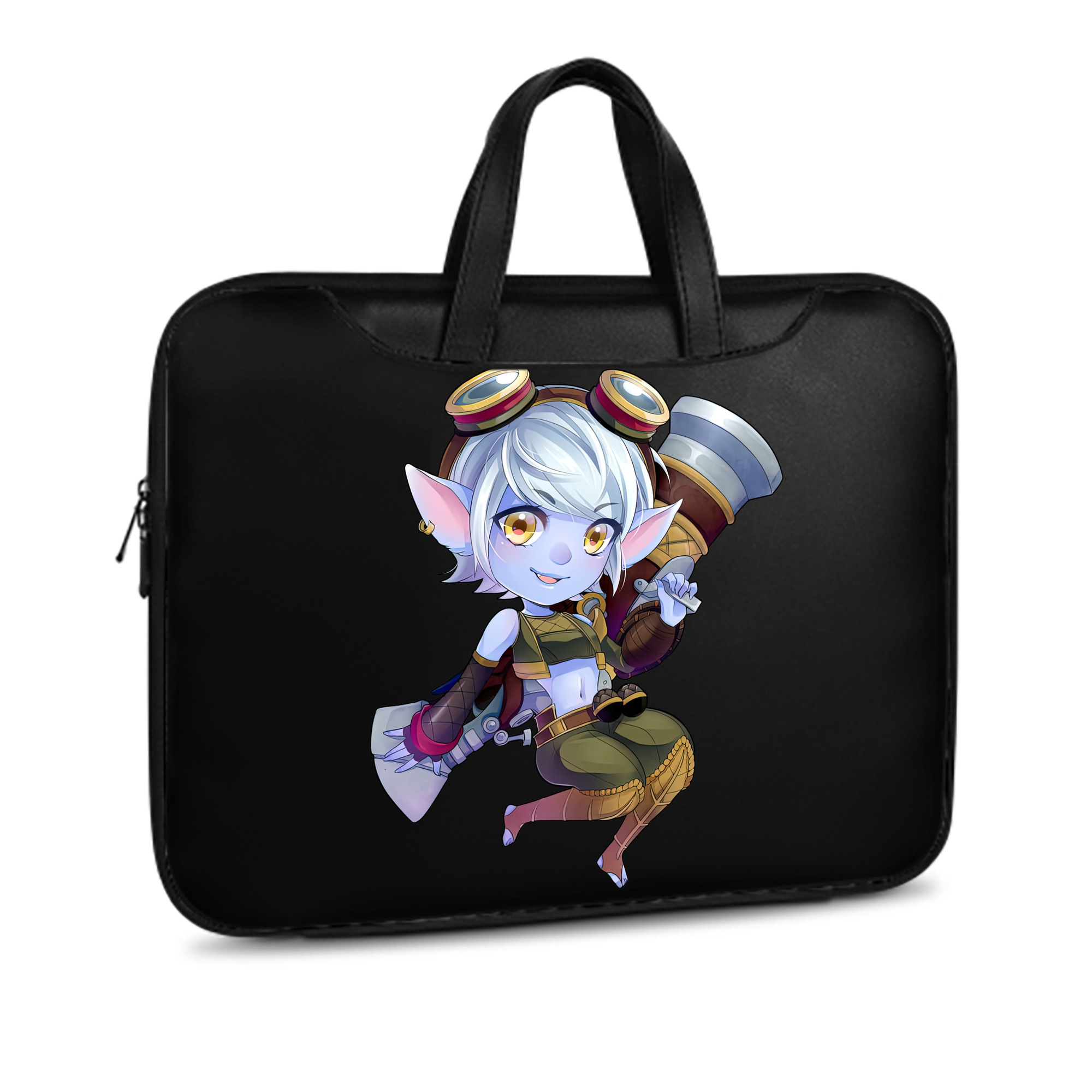 （画像用） リーグ・オブ・レジェンド League of Legends LOL レザーラップトップバッグ　ノートパソコンケース