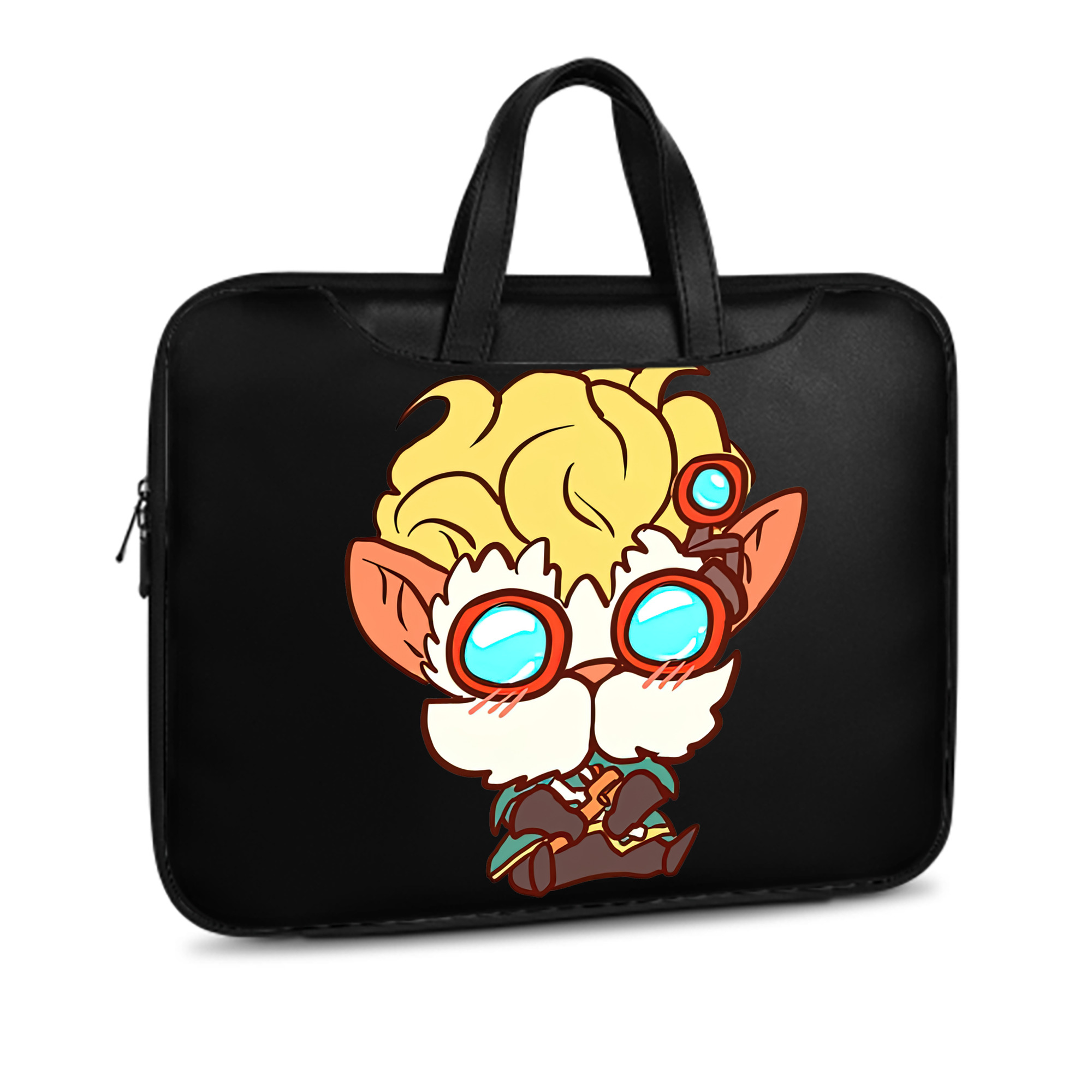 （画像用） リーグ・オブ・レジェンド League of Legends LOL レザーラップトップバッグ　ノートパソコンケース