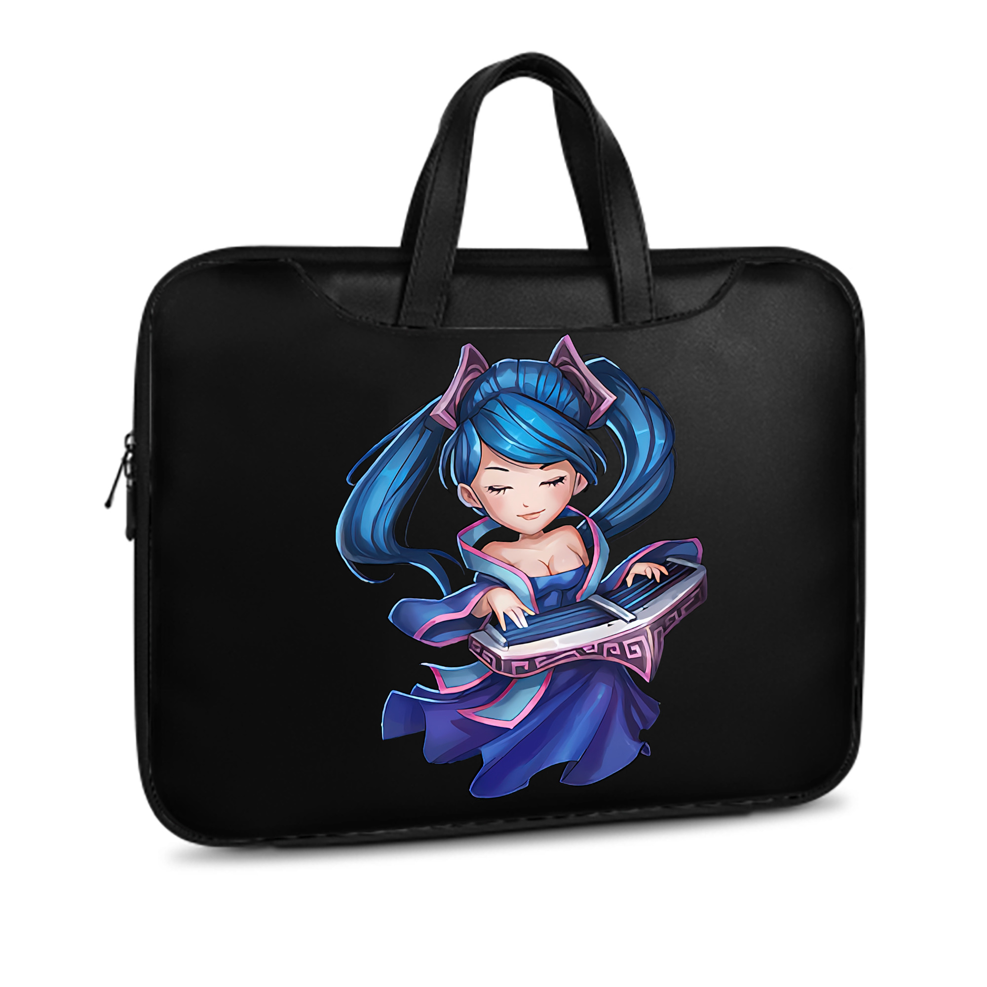 （画像用） リーグ・オブ・レジェンド League of Legends LOL レザーラップトップバッグ　ノートパソコンケース