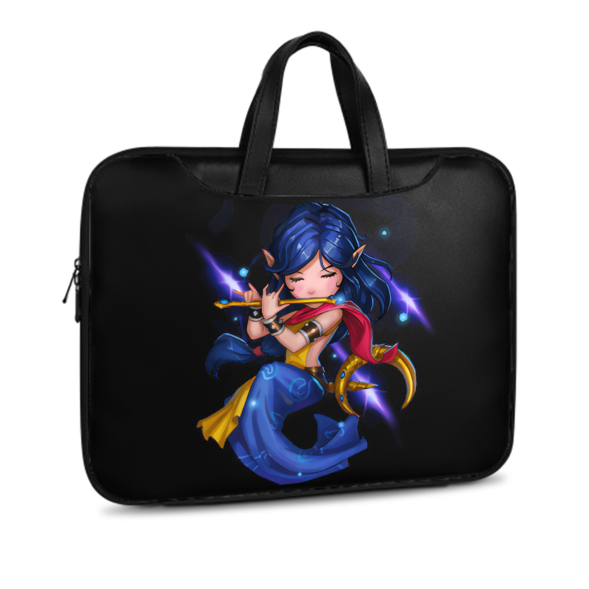 （画像用） リーグ・オブ・レジェンド League of Legends LOL レザーラップトップバッグ　ノートパソコンケース