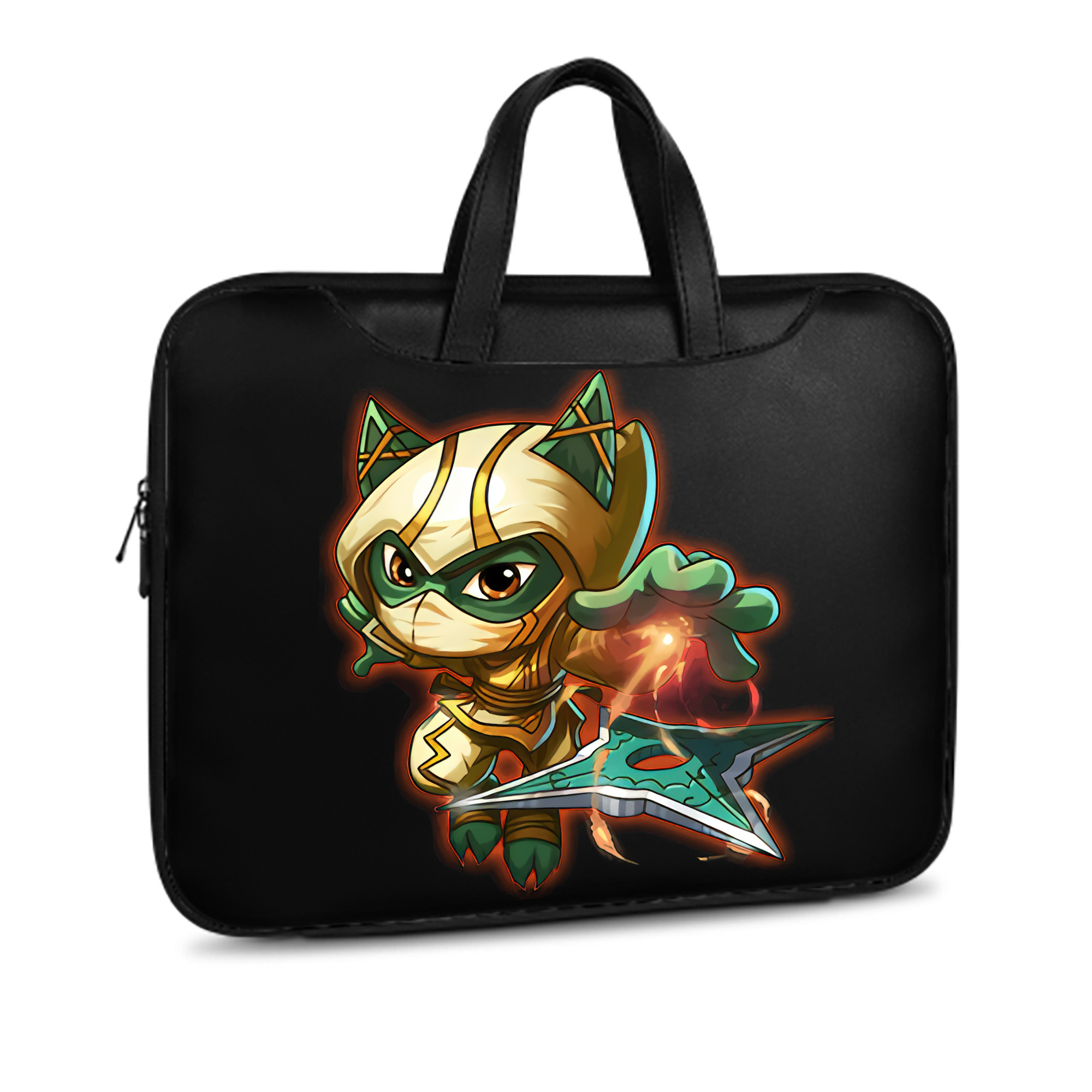（画像用） リーグ・オブ・レジェンド League of Legends LOL レザーラップトップバッグ　ノートパソコンケース