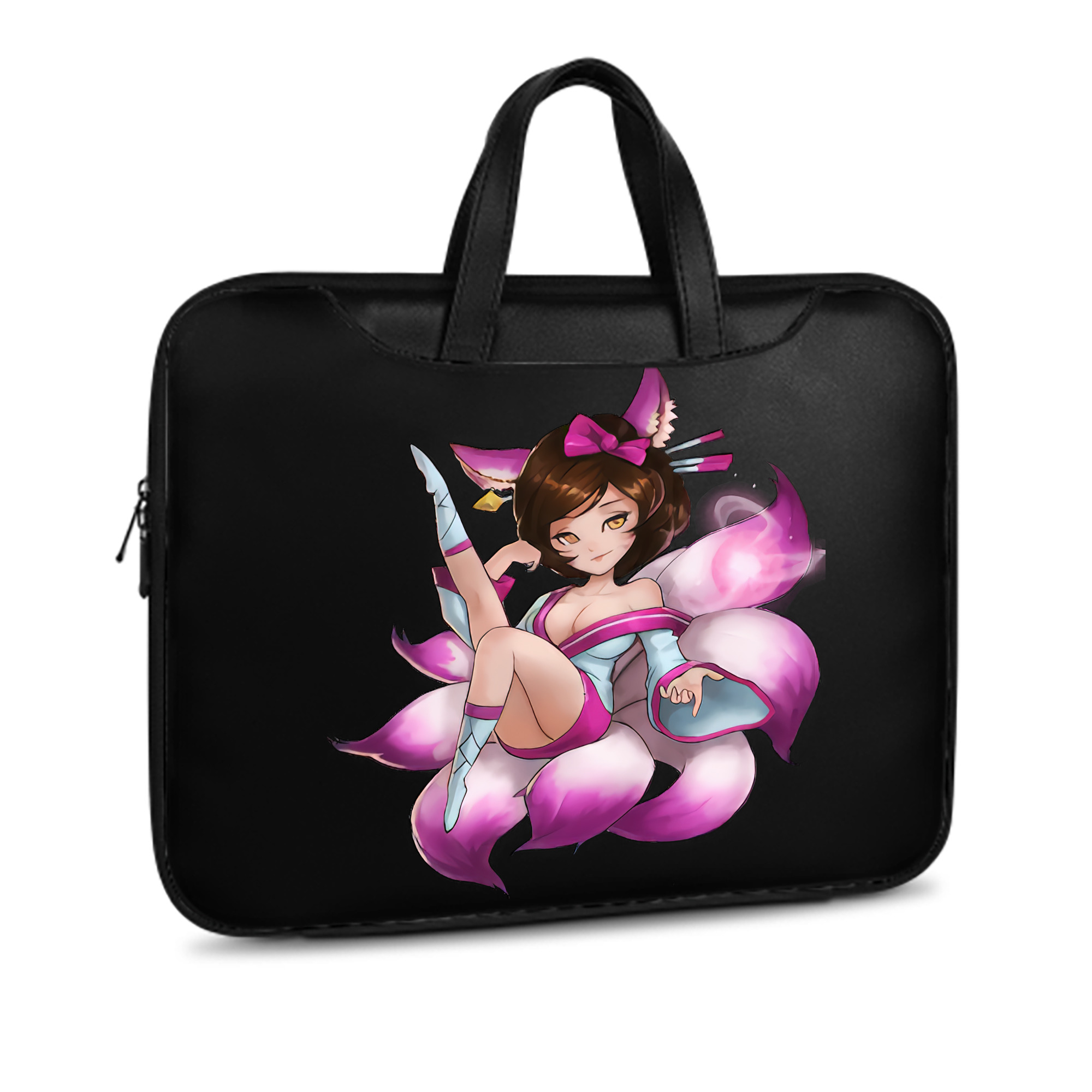 （画像用） リーグ・オブ・レジェンド League of Legends LOL レザーラップトップバッグ　ノートパソコンケース