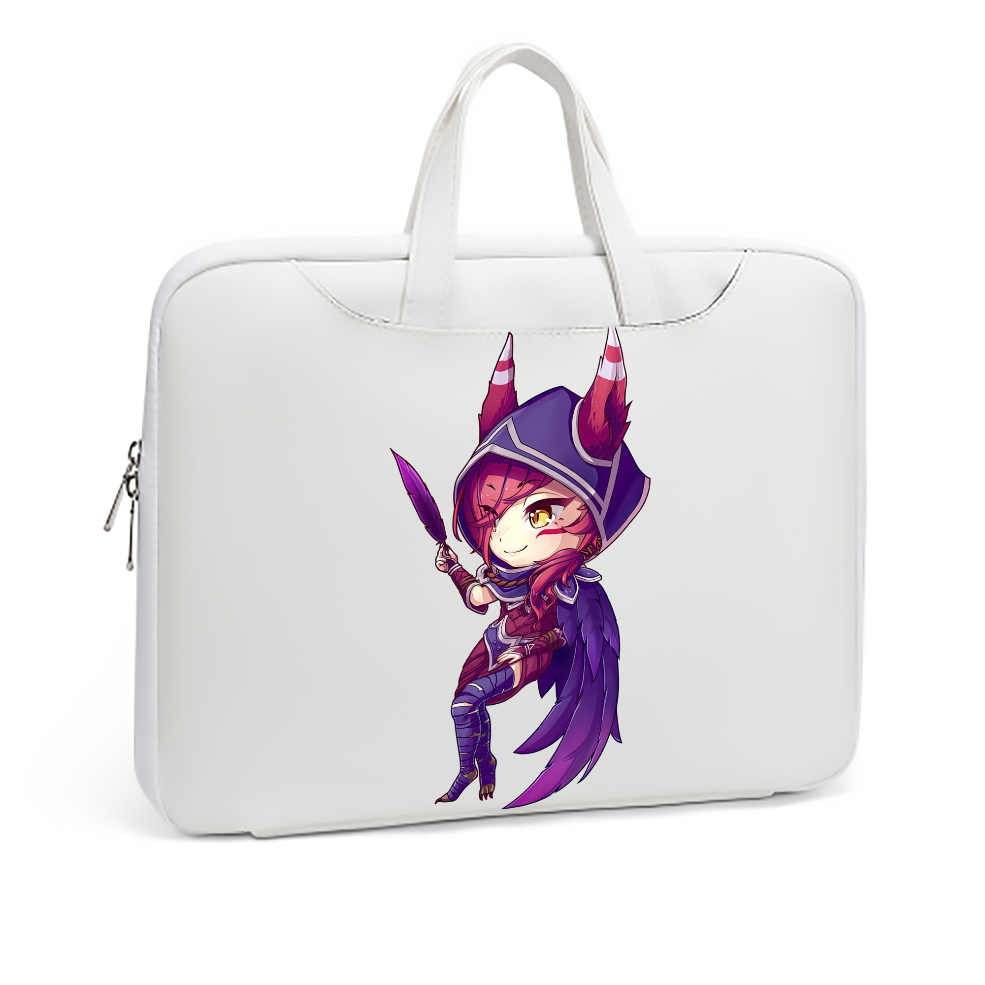 （画像用） リーグ・オブ・レジェンド League of Legends LOL レザーラップトップバッグ　ノートパソコンケース