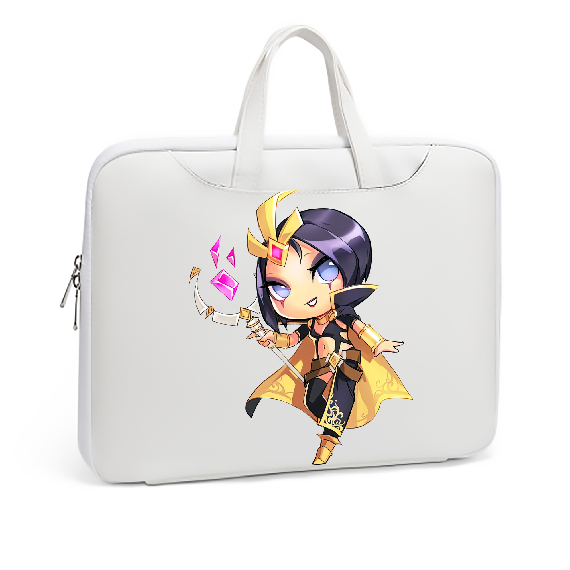 （画像用） リーグ・オブ・レジェンド League of Legends LOL レザーラップトップバッグ　ノートパソコンケース