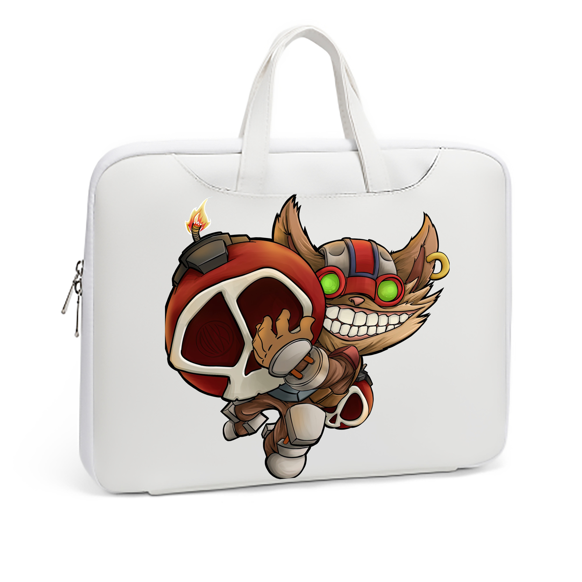 （画像用） リーグ・オブ・レジェンド League of Legends LOL レザーラップトップバッグ　ノートパソコンケース