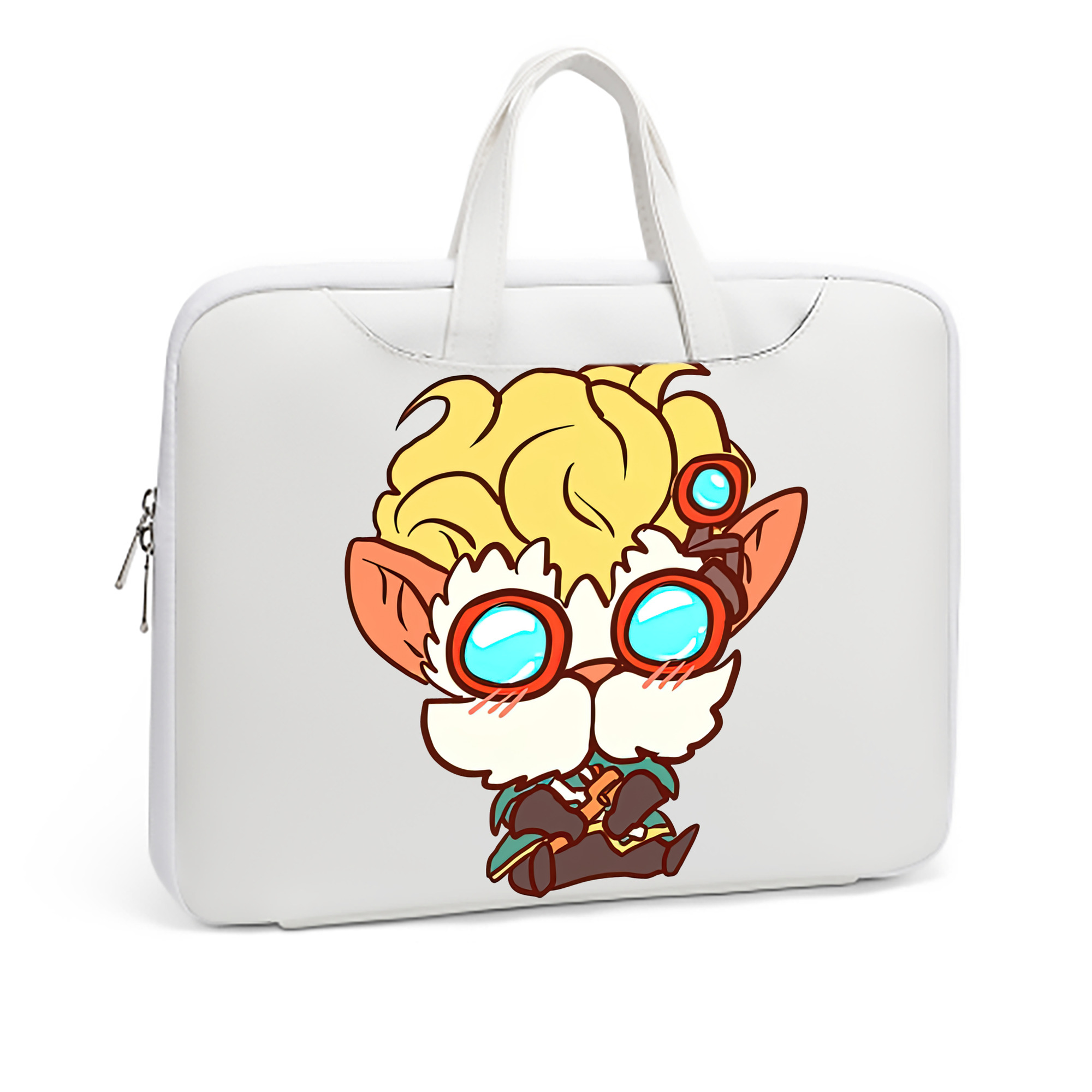 （画像用） リーグ・オブ・レジェンド League of Legends LOL レザーラップトップバッグ　ノートパソコンケース