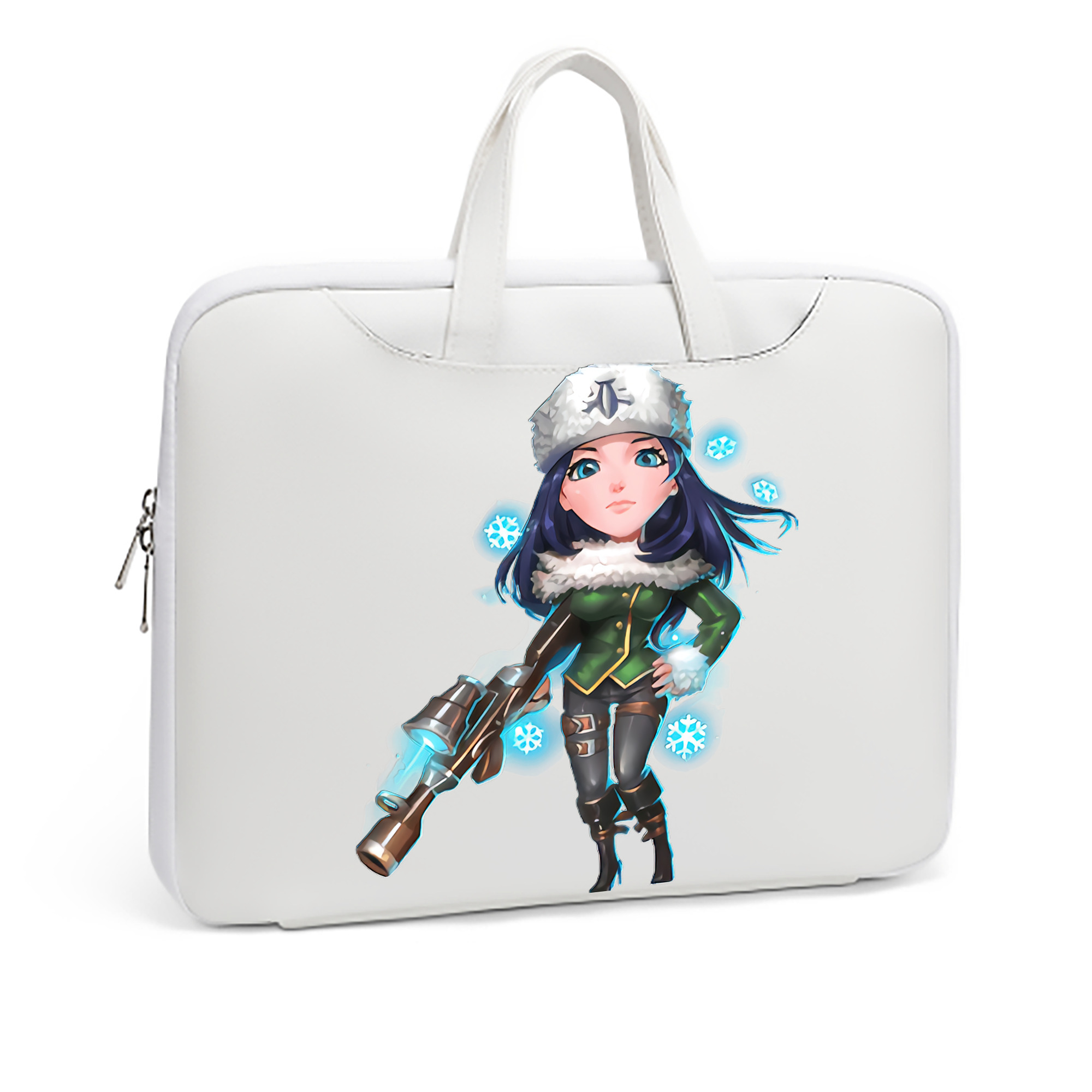 （画像用） リーグ・オブ・レジェンド League of Legends LOL レザーラップトップバッグ　ノートパソコンケース