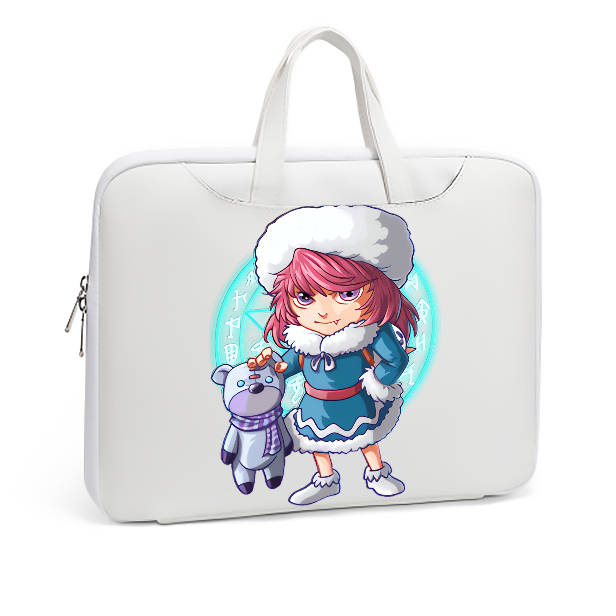 （画像用） リーグ・オブ・レジェンド League of Legends LOL レザーラップトップバッグ　ノートパソコンケース