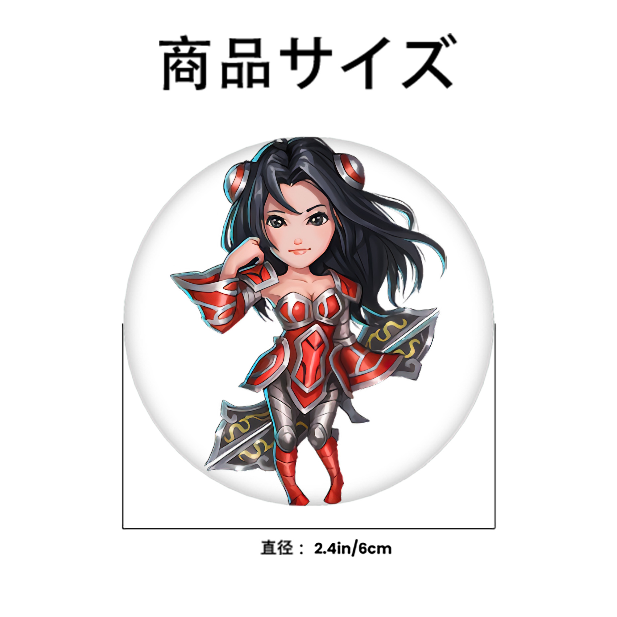 リーグ・オブ・レジェンド League of Legends LOL 6cm 缶バッジ 複数セット