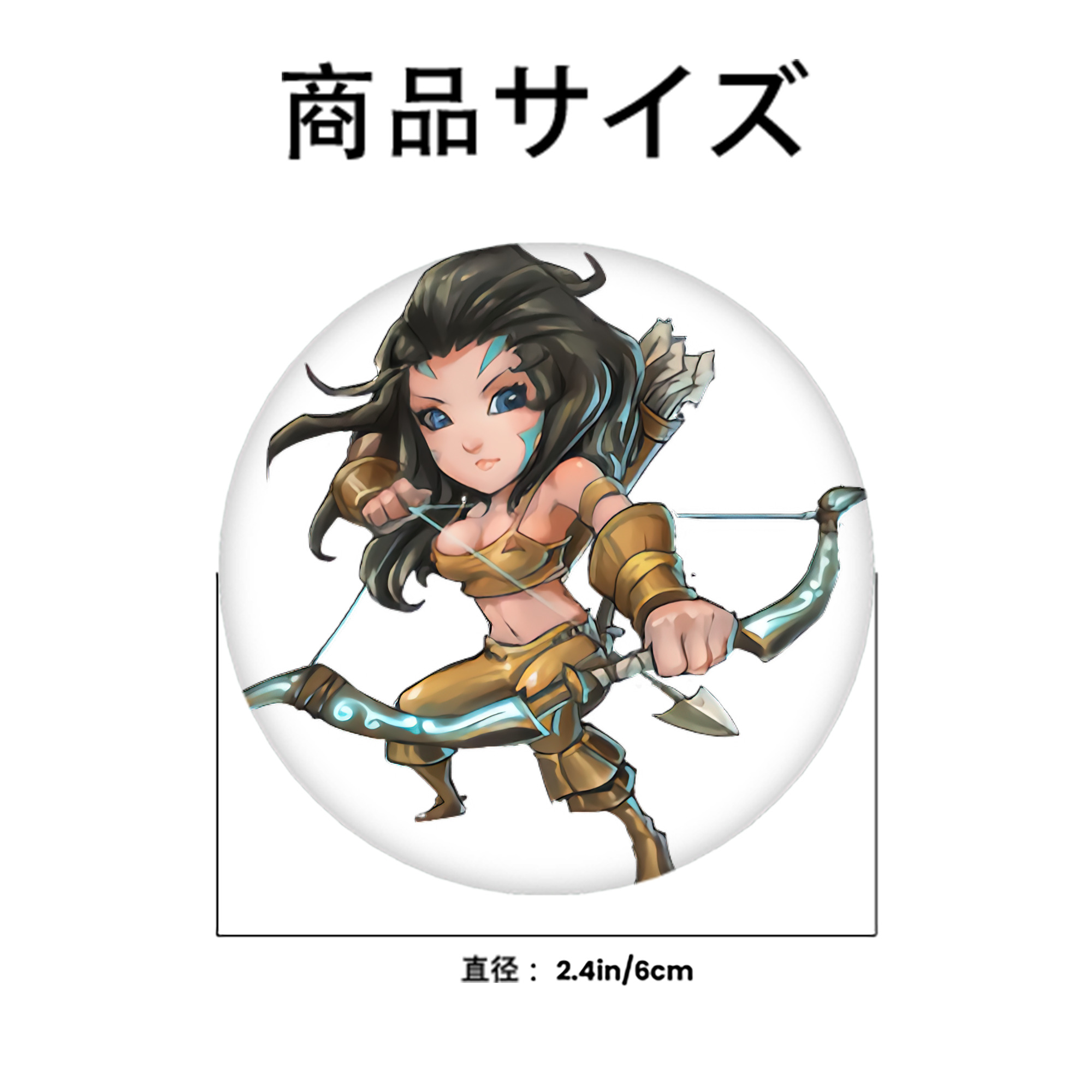 リーグ・オブ・レジェンド League of Legends LOL 6cm 缶バッジ 複数セット