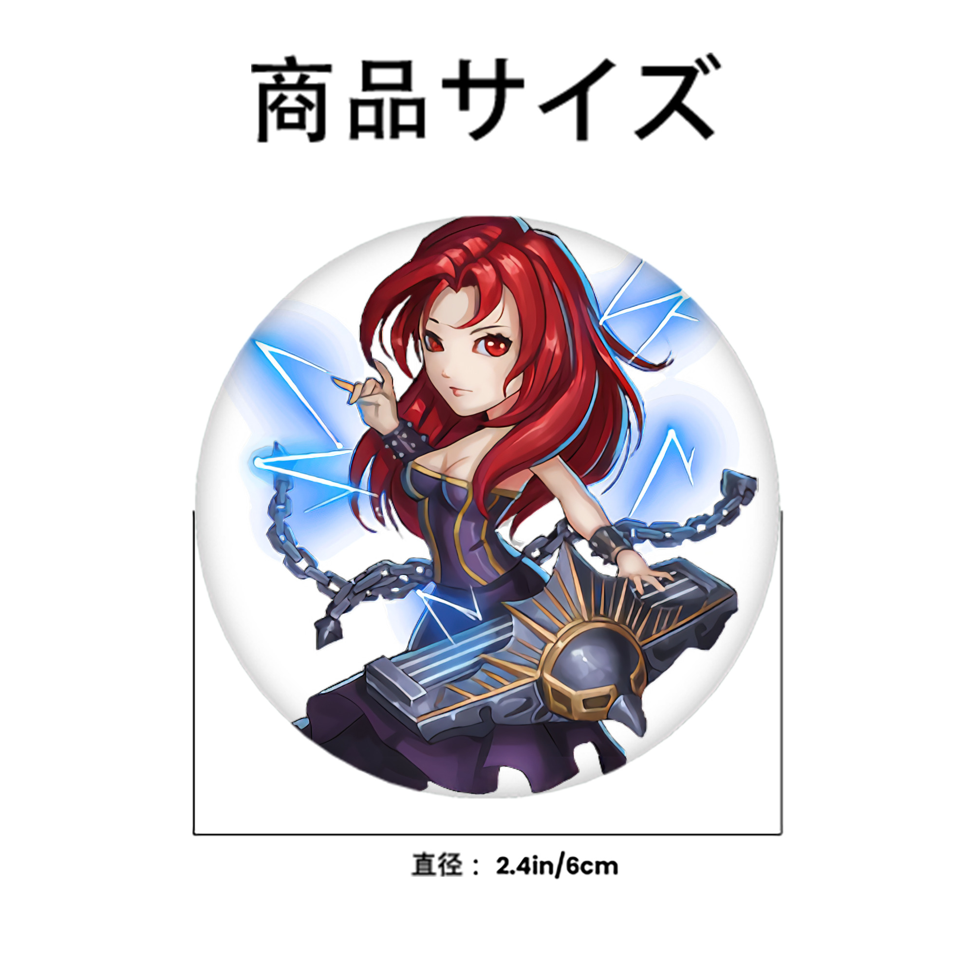 リーグ・オブ・レジェンド League of Legends LOL 6cm 缶バッジ 複数セット