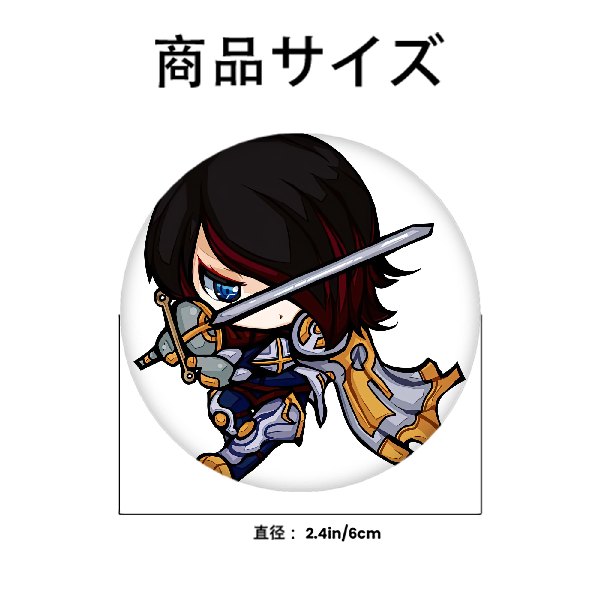 リーグ・オブ・レジェンド League of Legends LOL 6cm 缶バッジ 複数セット