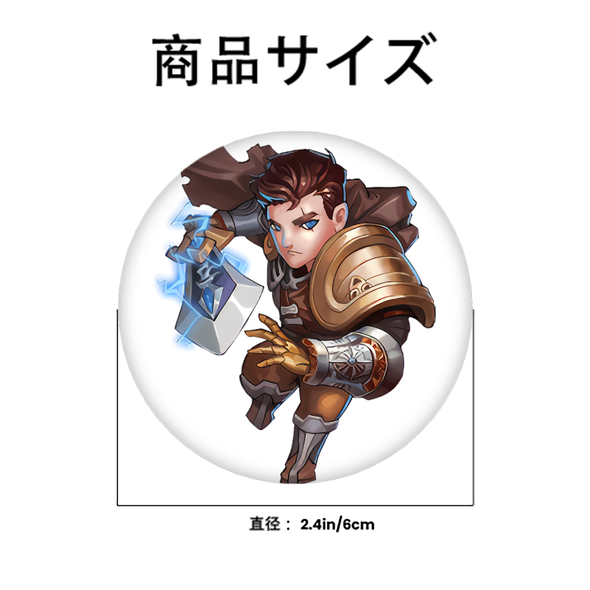 リーグ・オブ・レジェンド League of Legends LOL 6cm 缶バッジ 複数セット