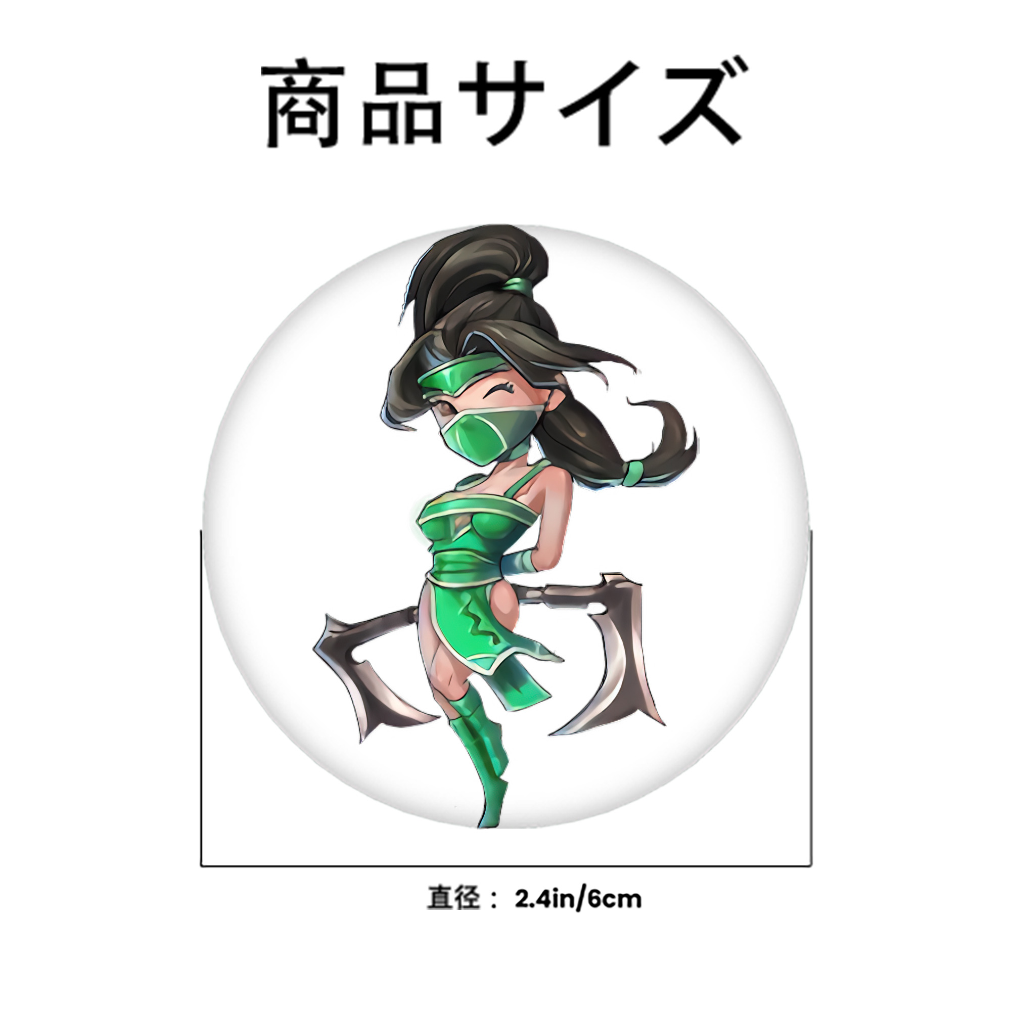 リーグ・オブ・レジェンド League of Legends LOL 6cm 缶バッジ 複数セット