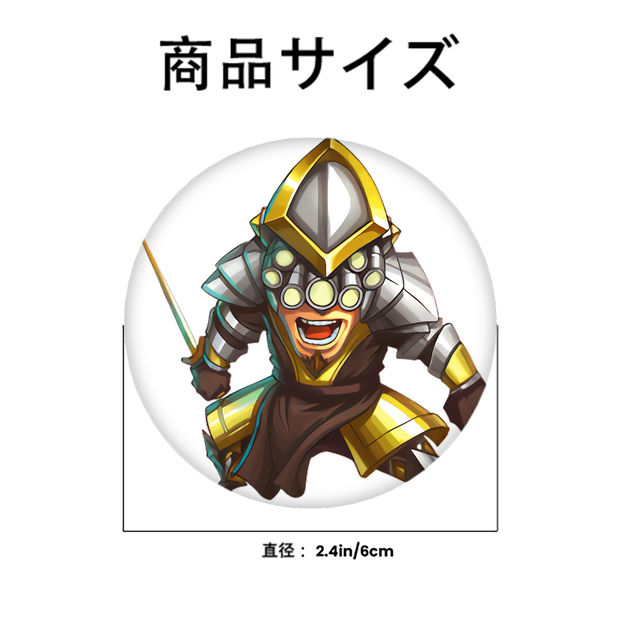 リーグ・オブ・レジェンド League of Legends LOL 6cm 缶バッジ 複数セット