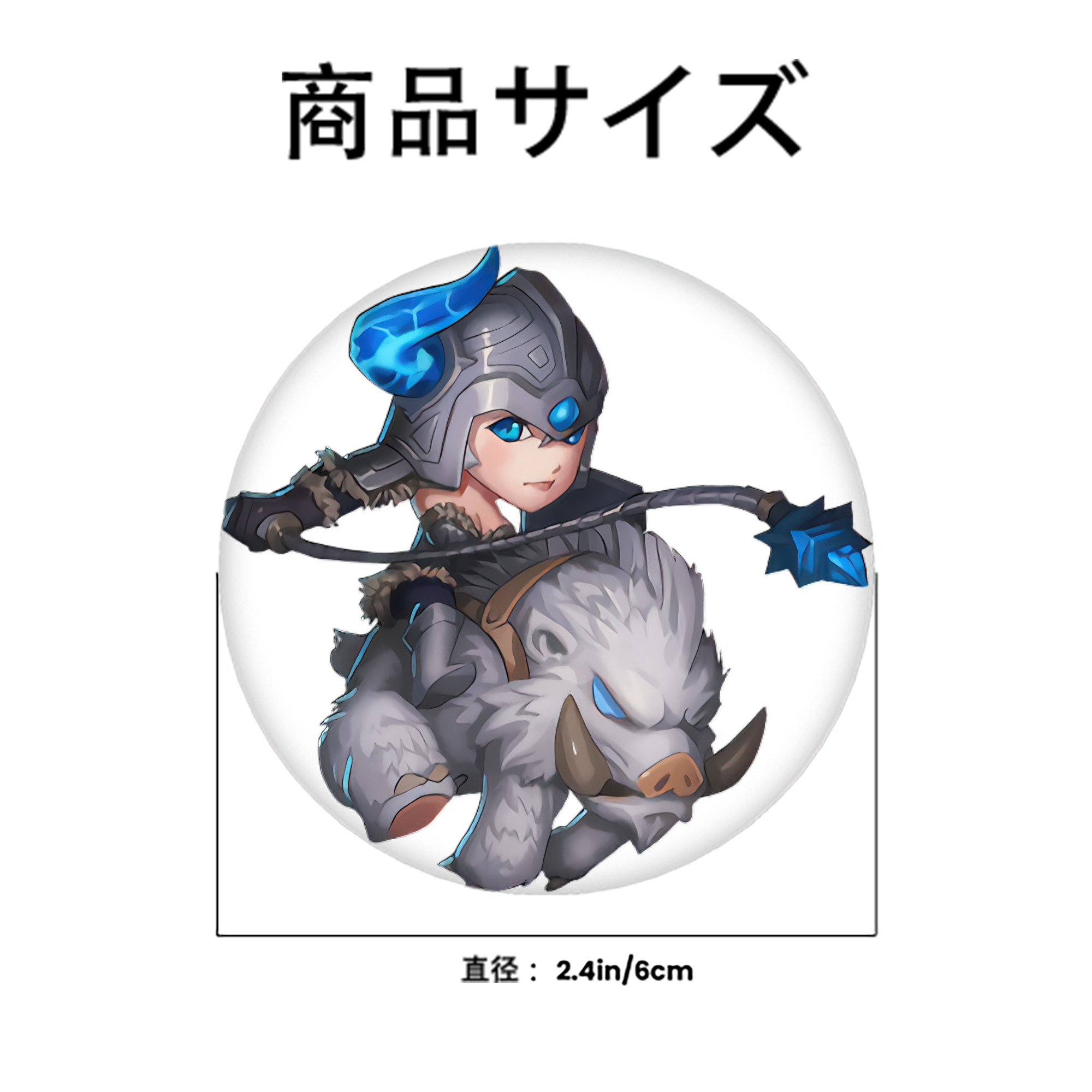 リーグ・オブ・レジェンド League of Legends LOL 6cm 缶バッジ 複数セット
