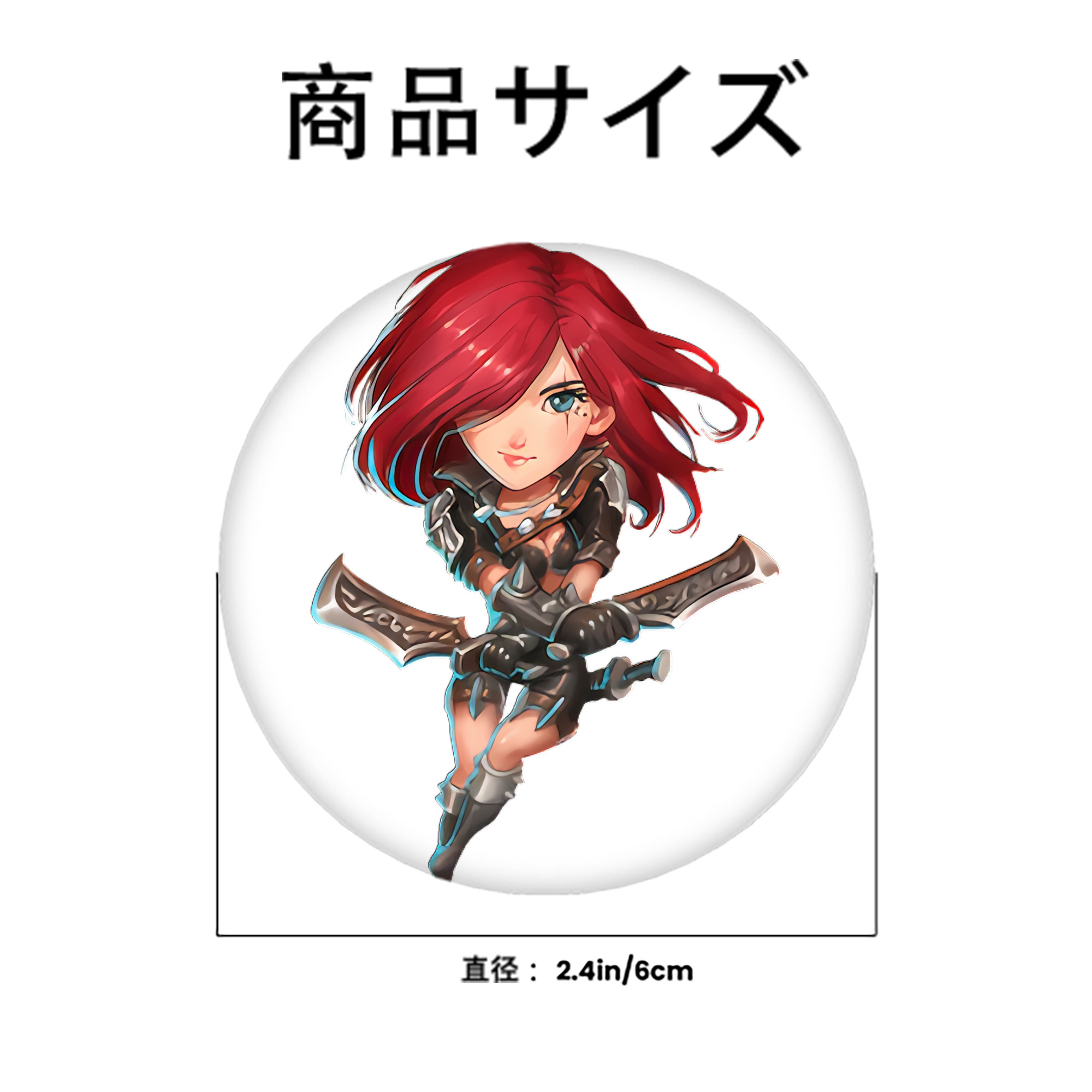 リーグ・オブ・レジェンド League of Legends LOL 6cm 缶バッジ 複数セット