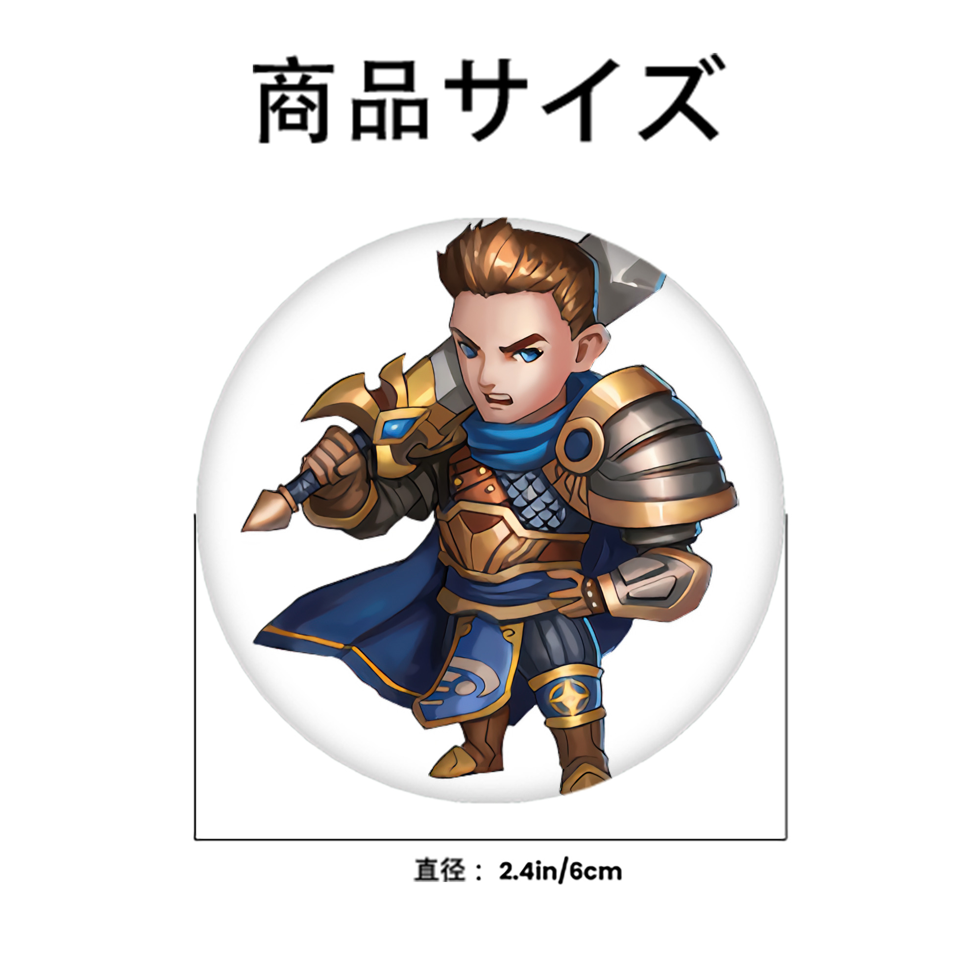 リーグ・オブ・レジェンド League of Legends LOL 6cm 缶バッジ 複数セット