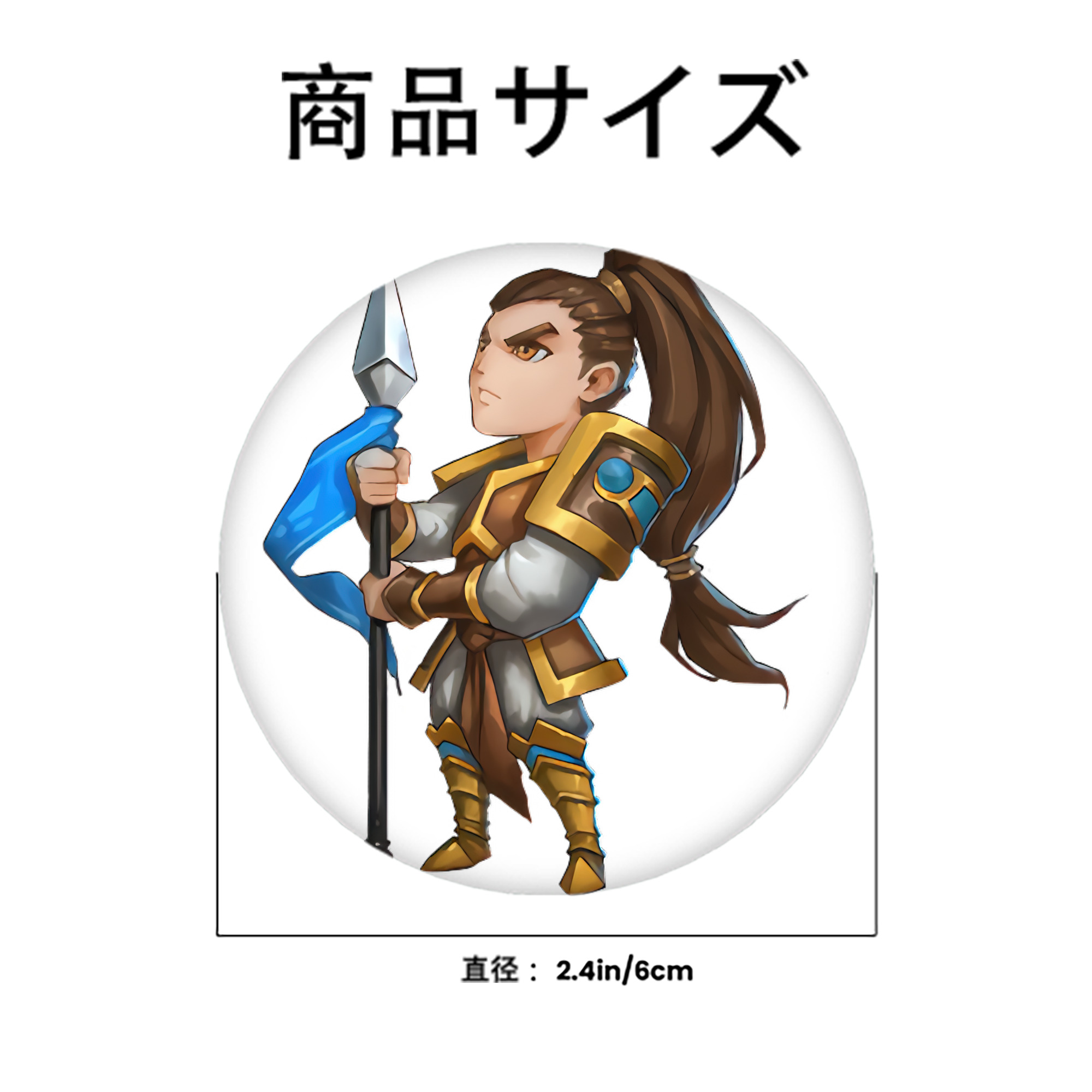 リーグ・オブ・レジェンド League of Legends LOL 6cm 缶バッジ 複数セット