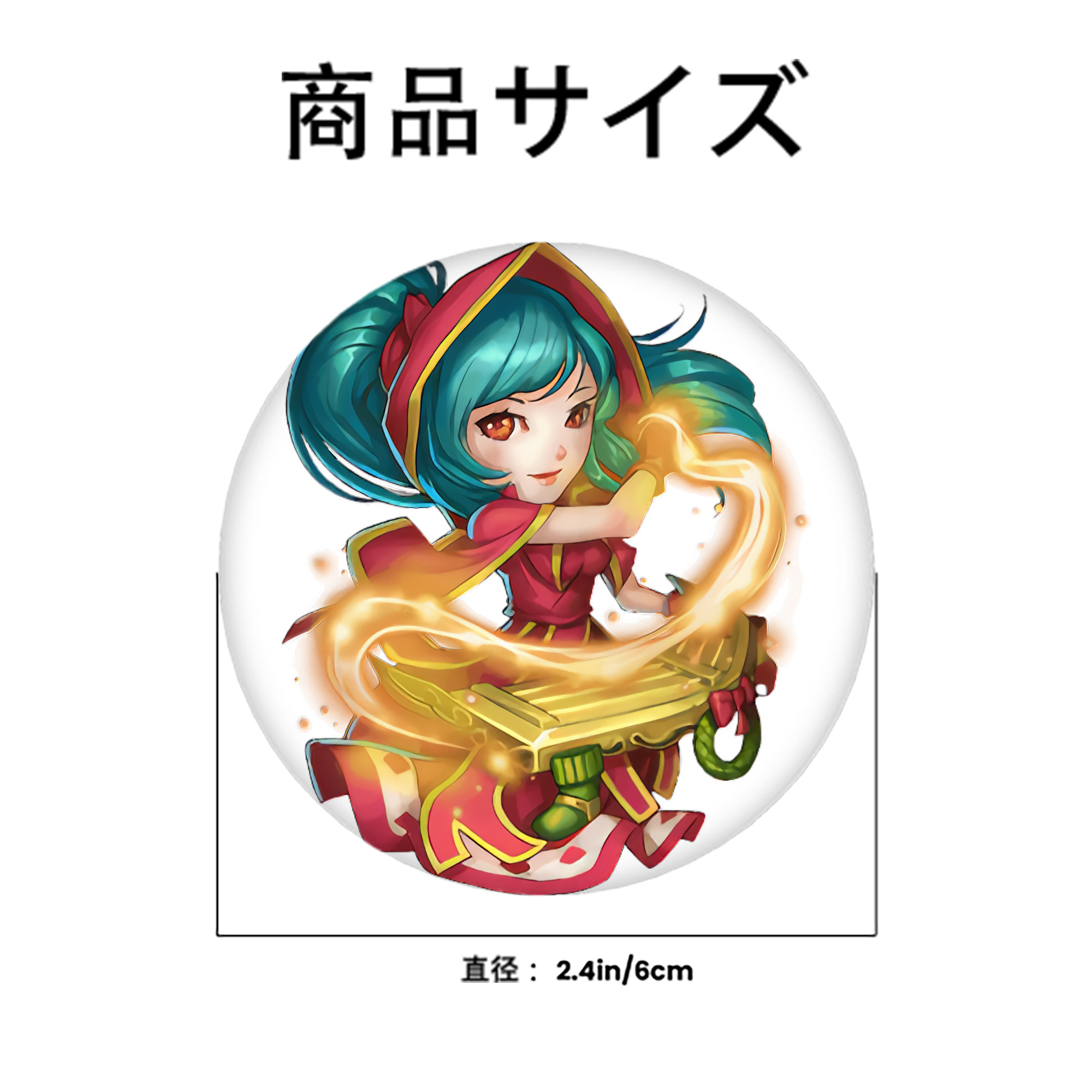 リーグ・オブ・レジェンド League of Legends LOL 6cm 缶バッジ 複数セット