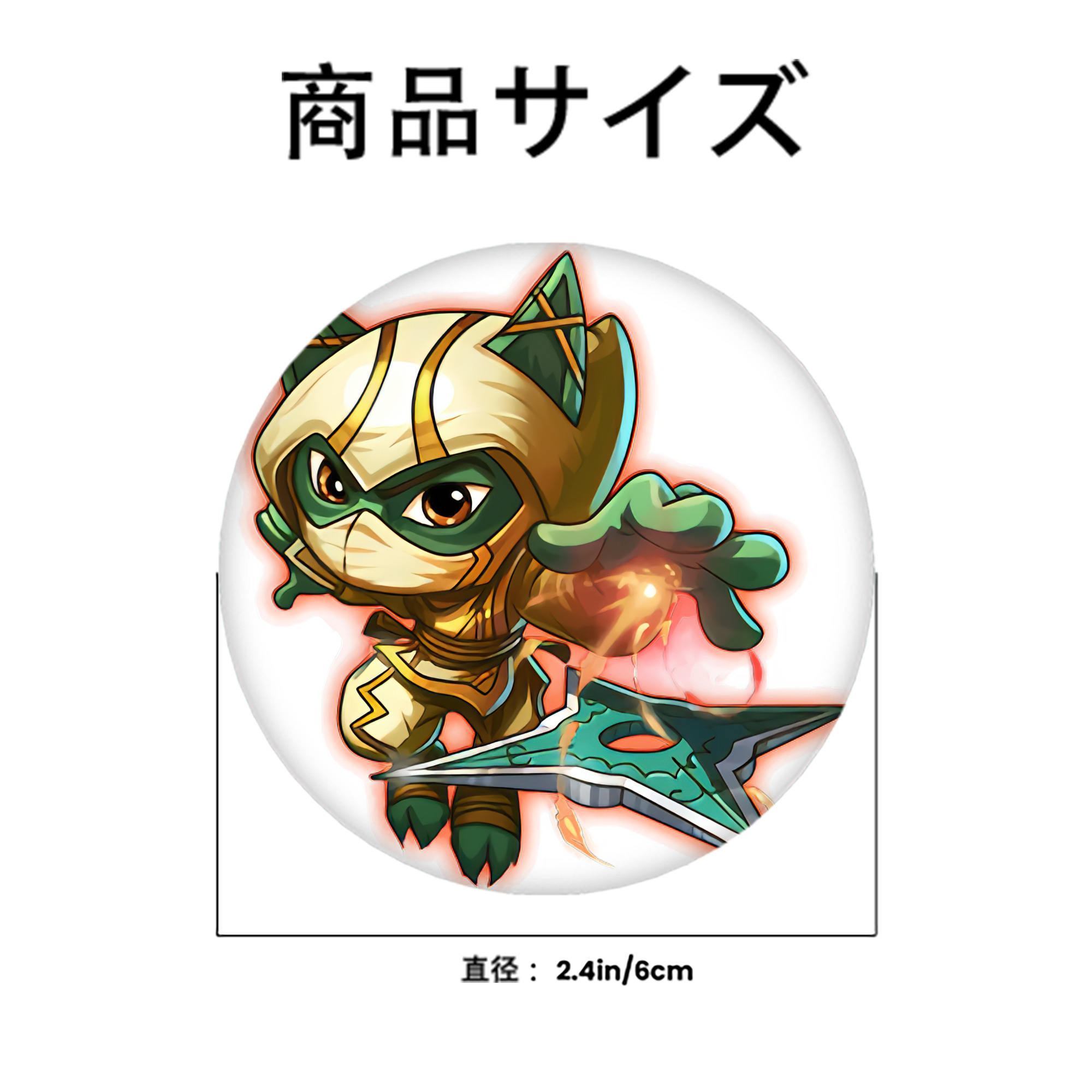 リーグ・オブ・レジェンド League of Legends LOL 6cm 缶バッジ 複数セット