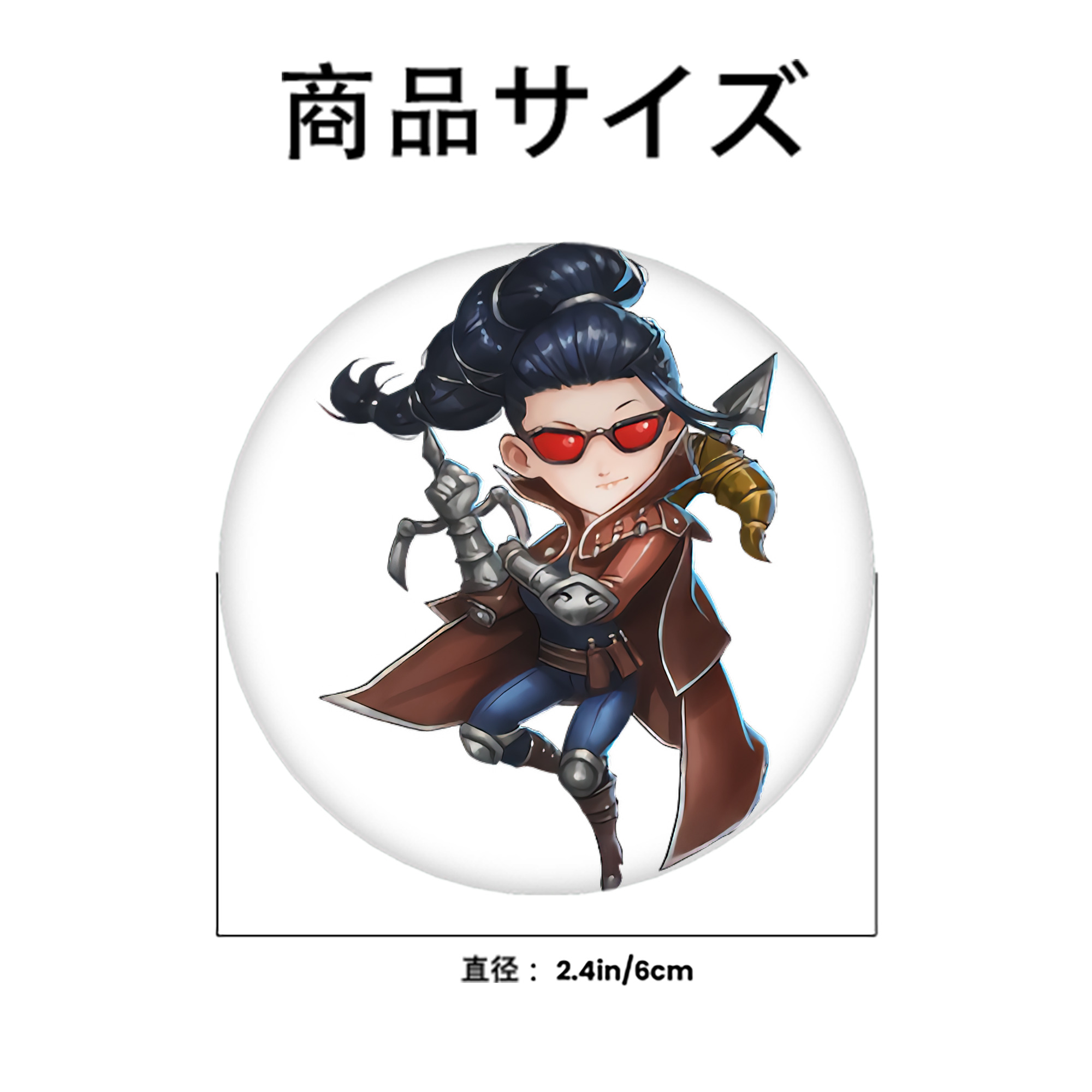 リーグ・オブ・レジェンド League of Legends LOL 6cm 缶バッジ 複数セット
