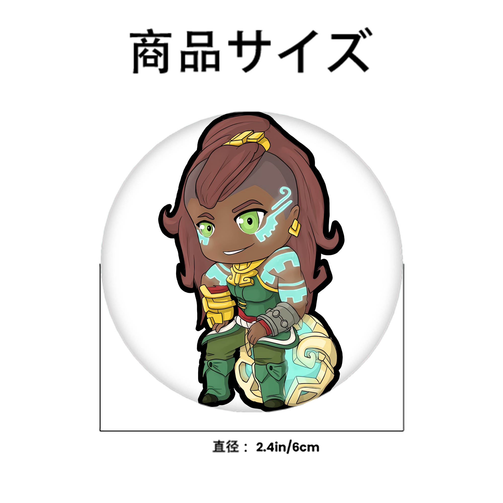 リーグ・オブ・レジェンド League of Legends LOL 6cm 缶バッジ 複数セット