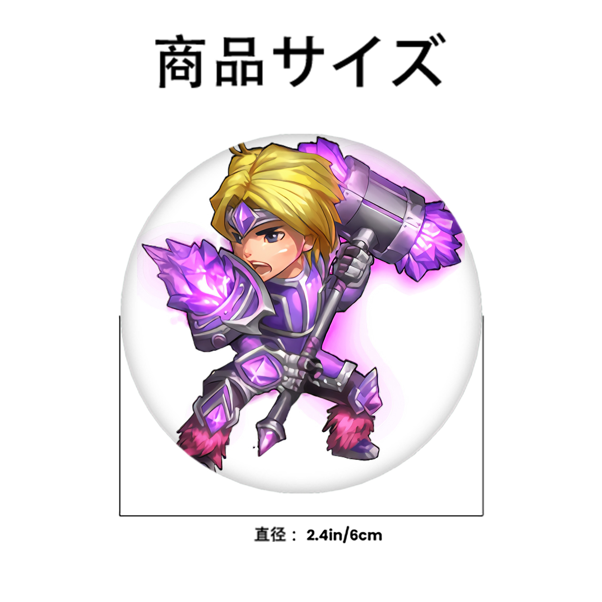 リーグ・オブ・レジェンド League of Legends LOL 6cm 缶バッジ 複数セット