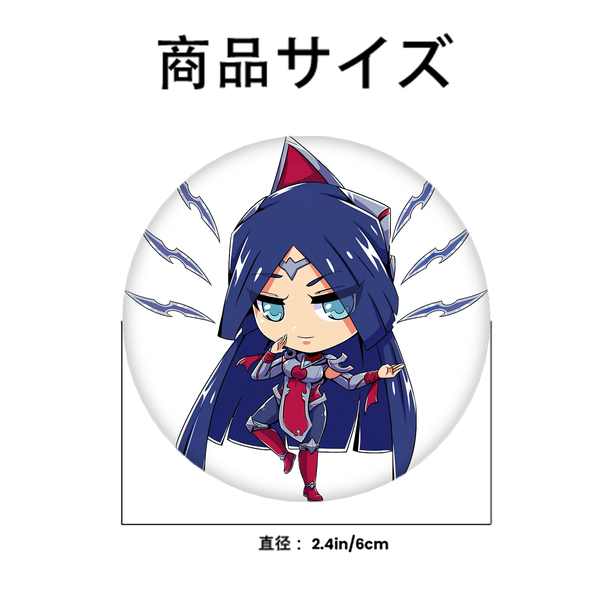 リーグ・オブ・レジェンド League of Legends LOL 6cm 缶バッジ 複数セット