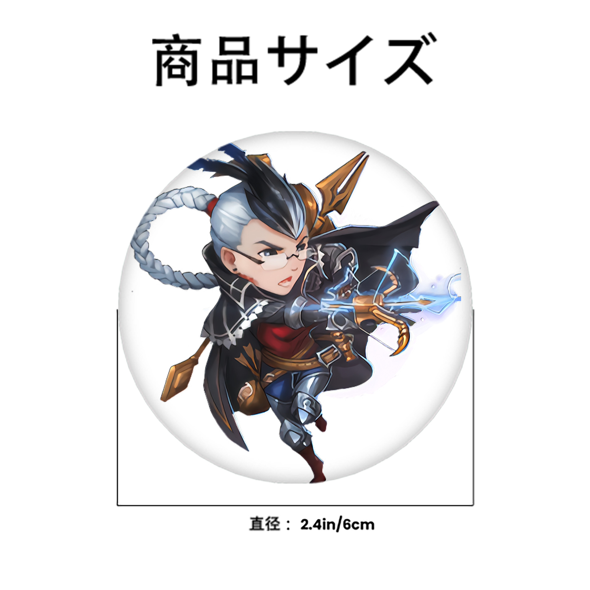 リーグ・オブ・レジェンド League of Legends LOL 6cm 缶バッジ 複数セット
