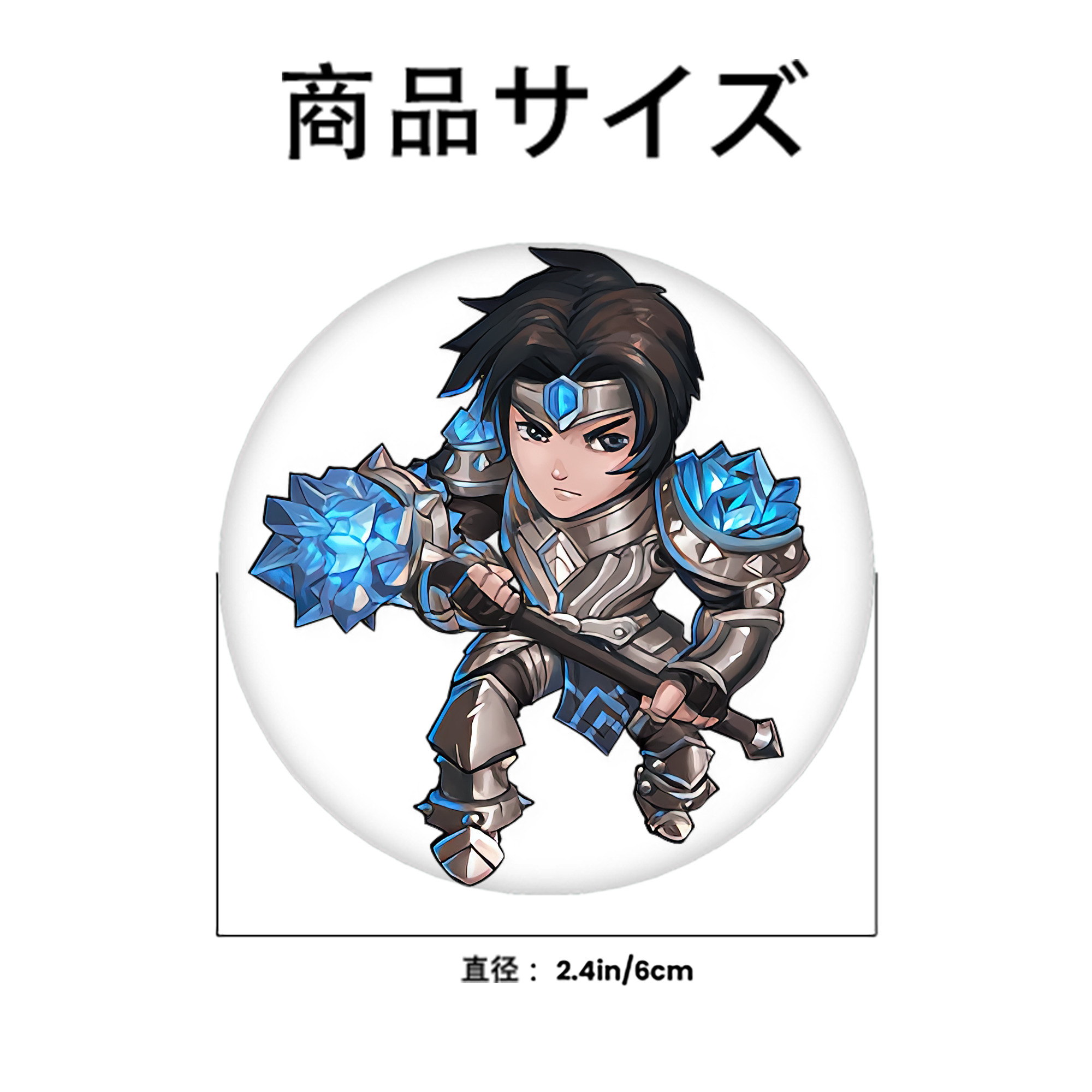 リーグ・オブ・レジェンド League of Legends LOL 6cm 缶バッジ 複数セット