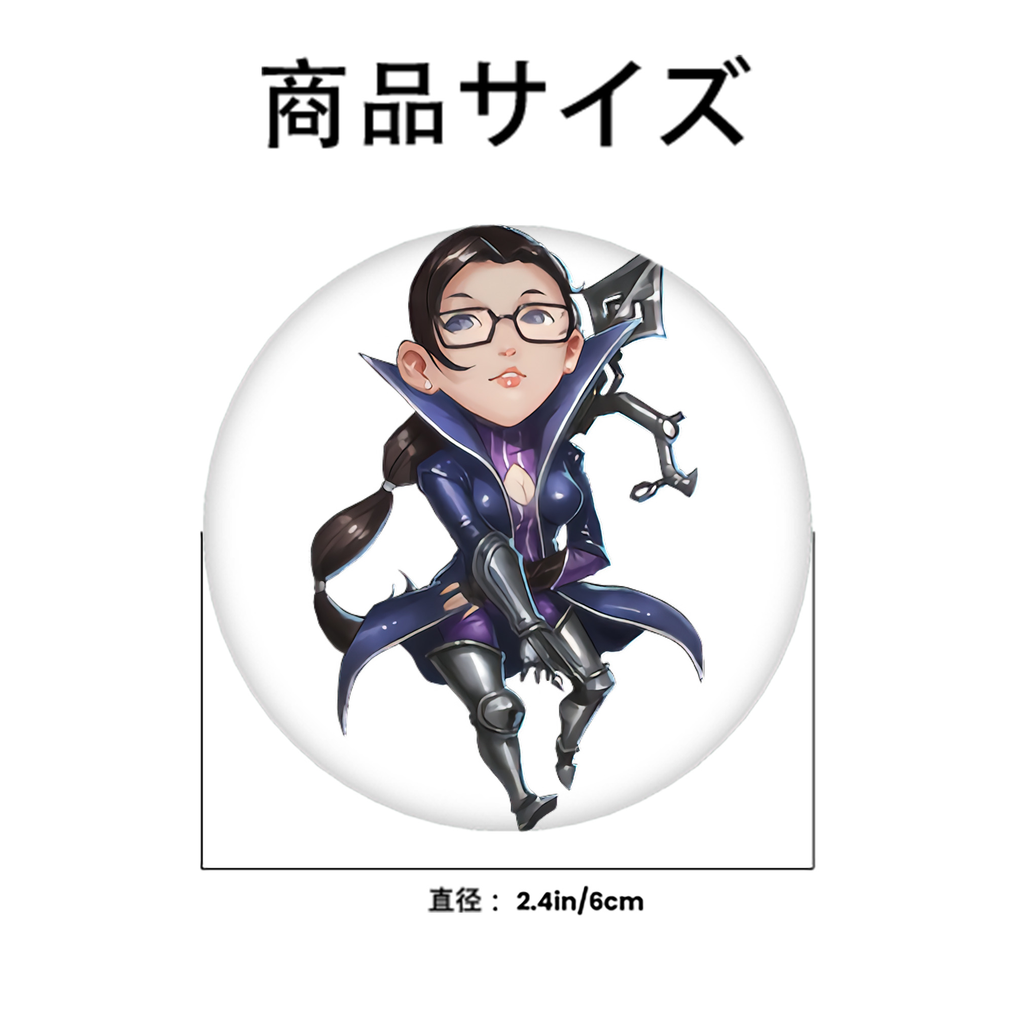 リーグ・オブ・レジェンド League of Legends LOL 6cm 缶バッジ 複数セット