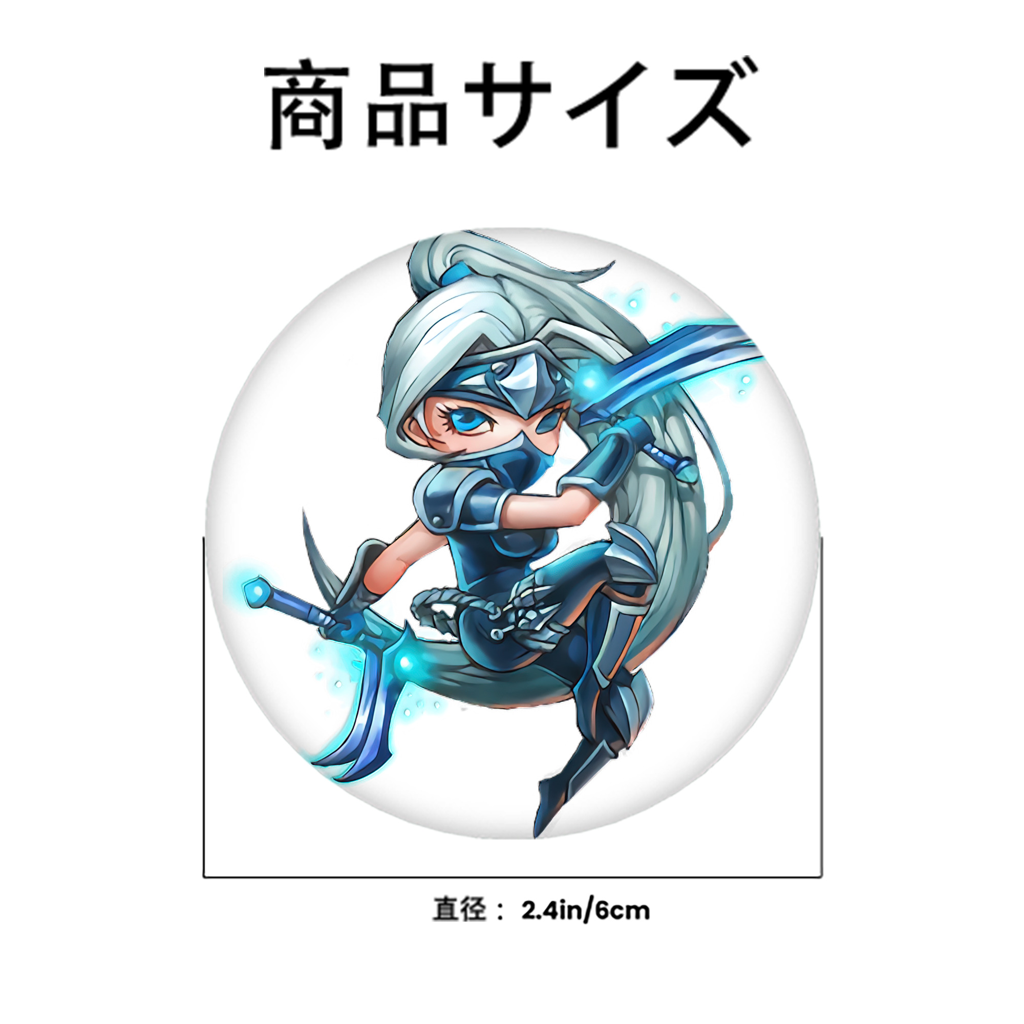 リーグ・オブ・レジェンド League of Legends LOL 6cm 缶バッジ 複数セット