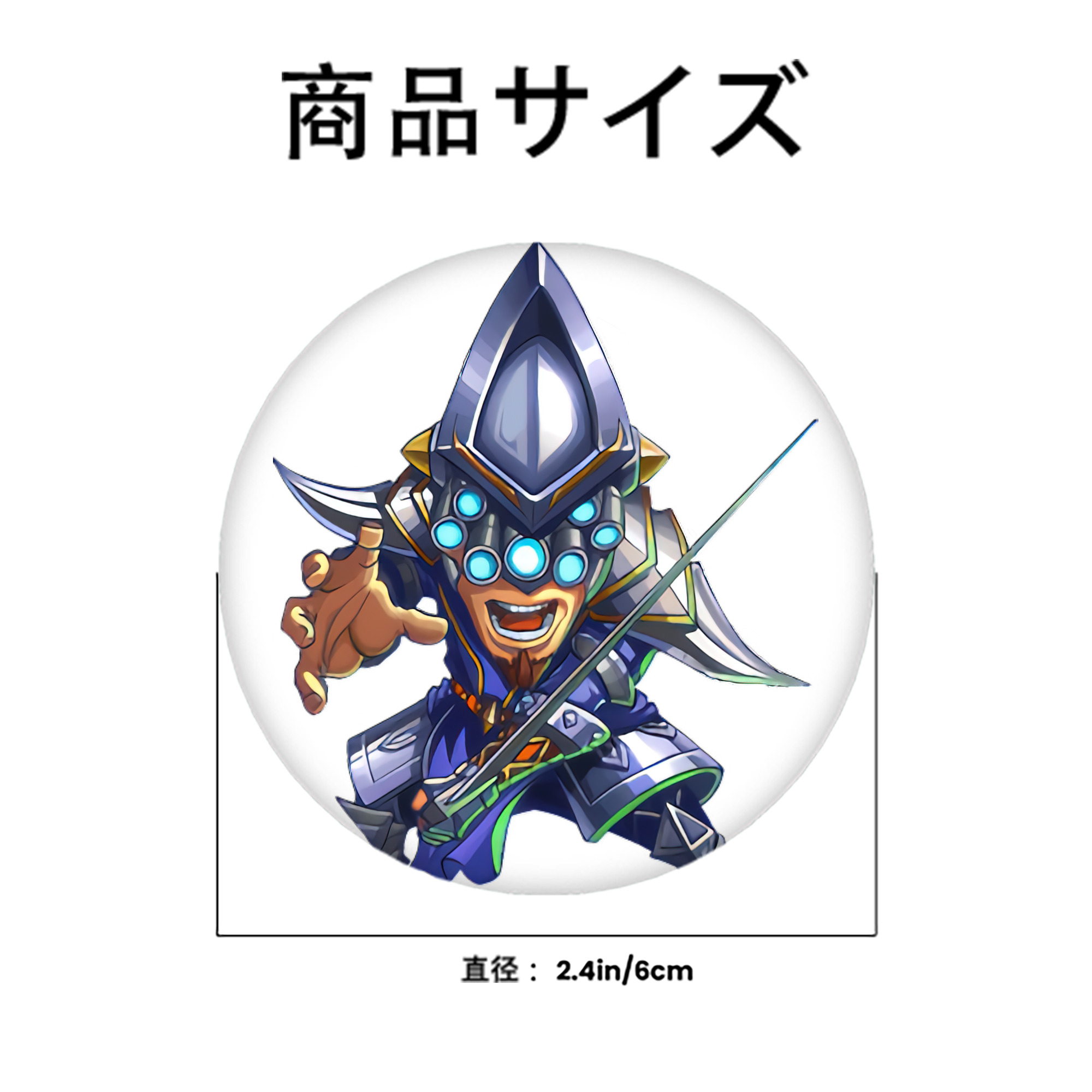 リーグ・オブ・レジェンド League of Legends LOL 6cm 缶バッジ 複数セット