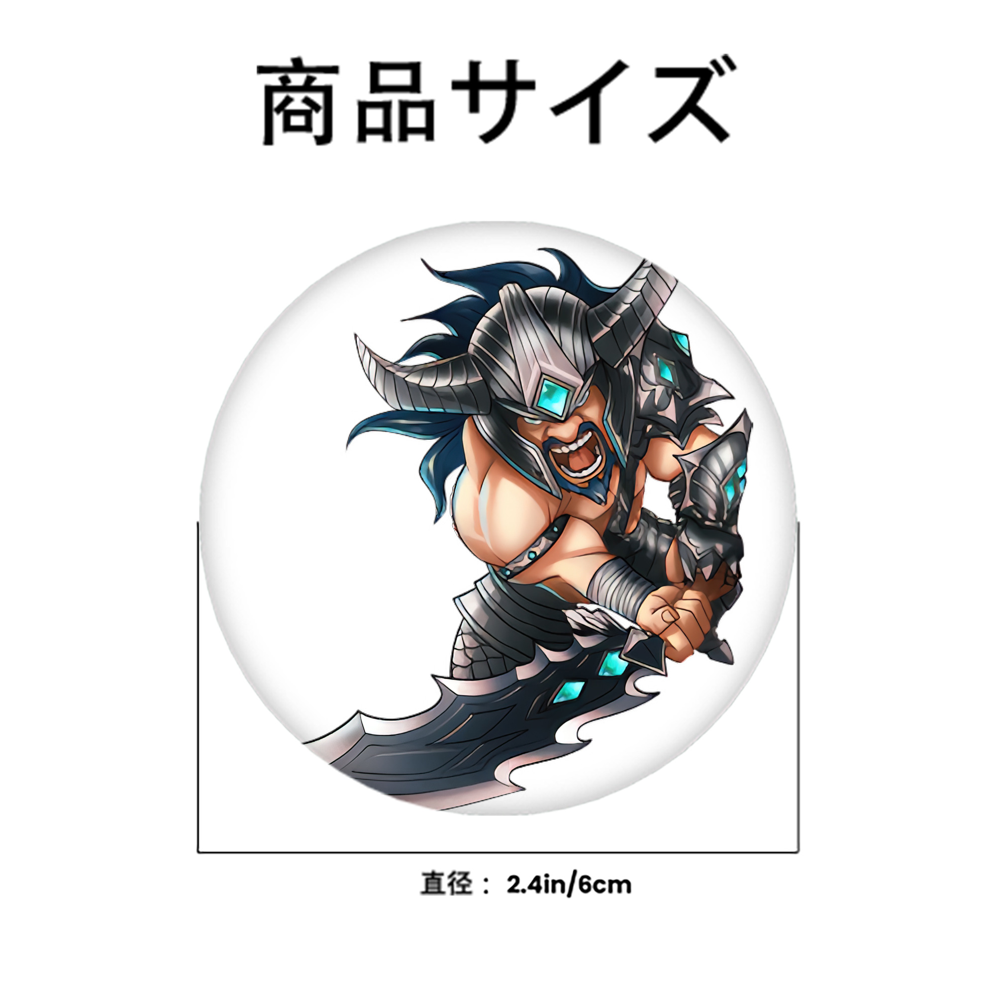 リーグ・オブ・レジェンド League of Legends LOL 6cm 缶バッジ 複数セット