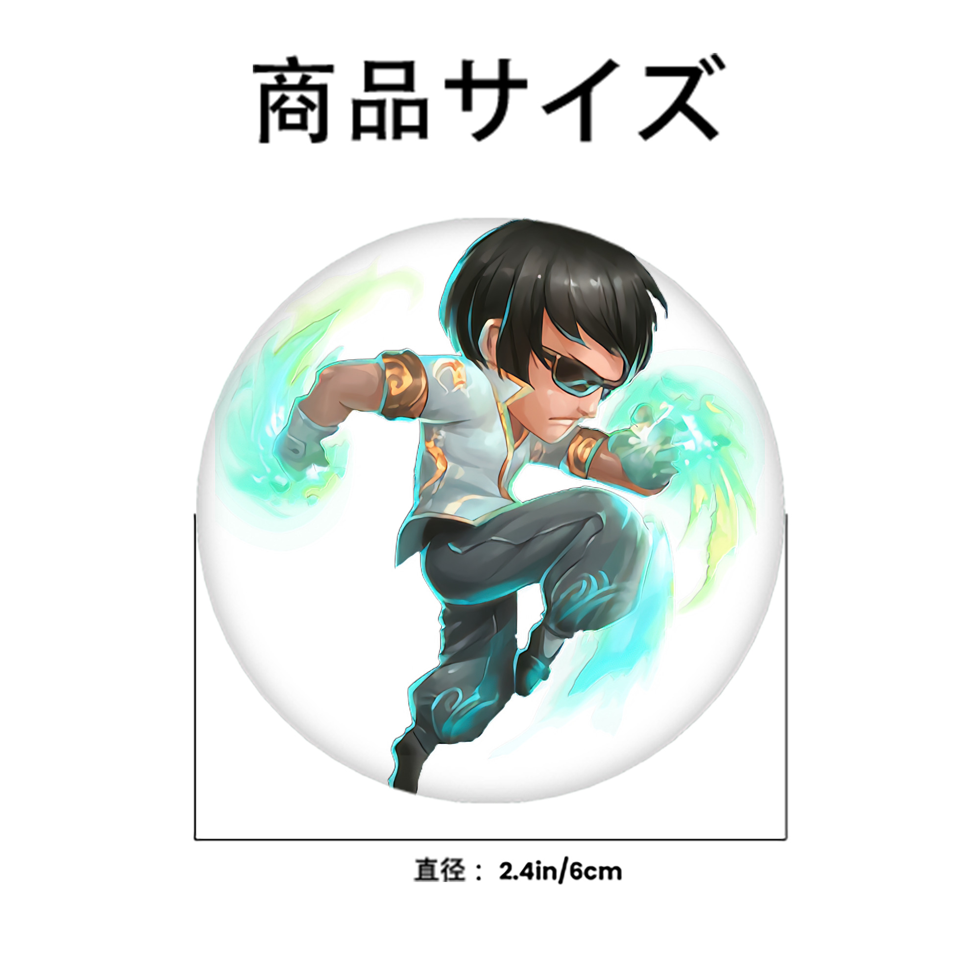 リーグ・オブ・レジェンド League of Legends LOL 6cm 缶バッジ 複数セット