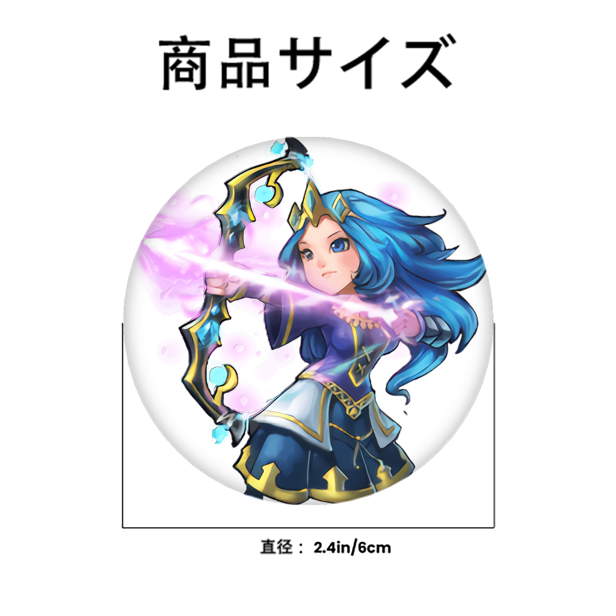 リーグ・オブ・レジェンド League of Legends LOL 6cm 缶バッジ 複数セット