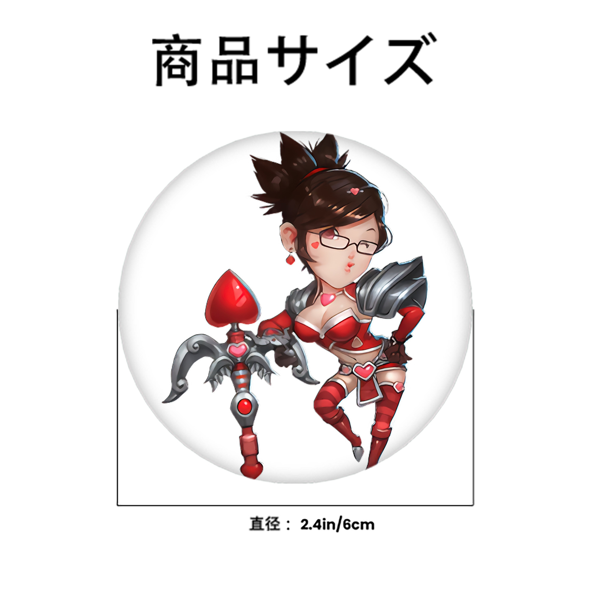 リーグ・オブ・レジェンド League of Legends LOL 6cm 缶バッジ 複数セット
