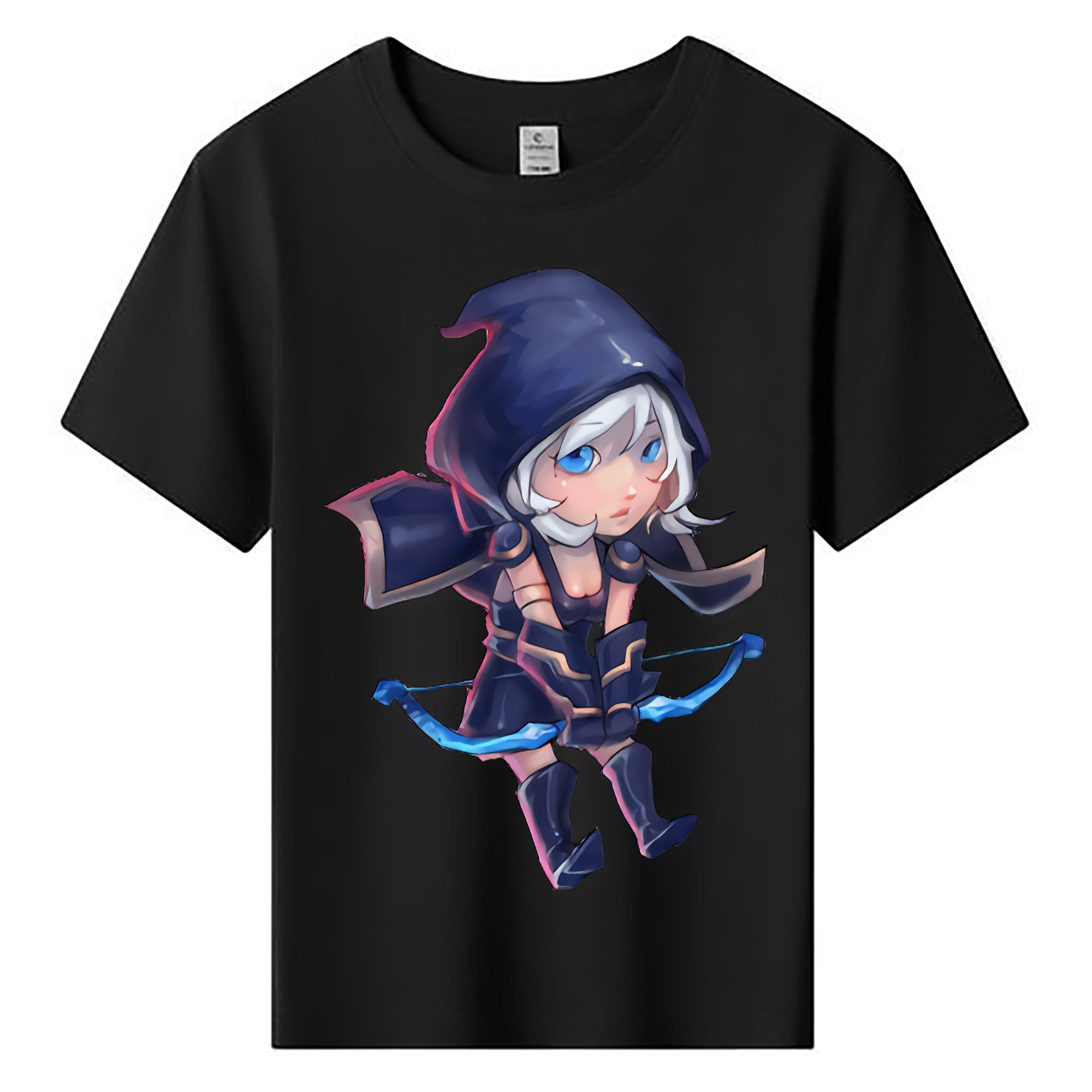 （画像用） リーグ・オブ・レジェンド League of Legends LOL 綿100％キッズTシャツ（フロントプリント）