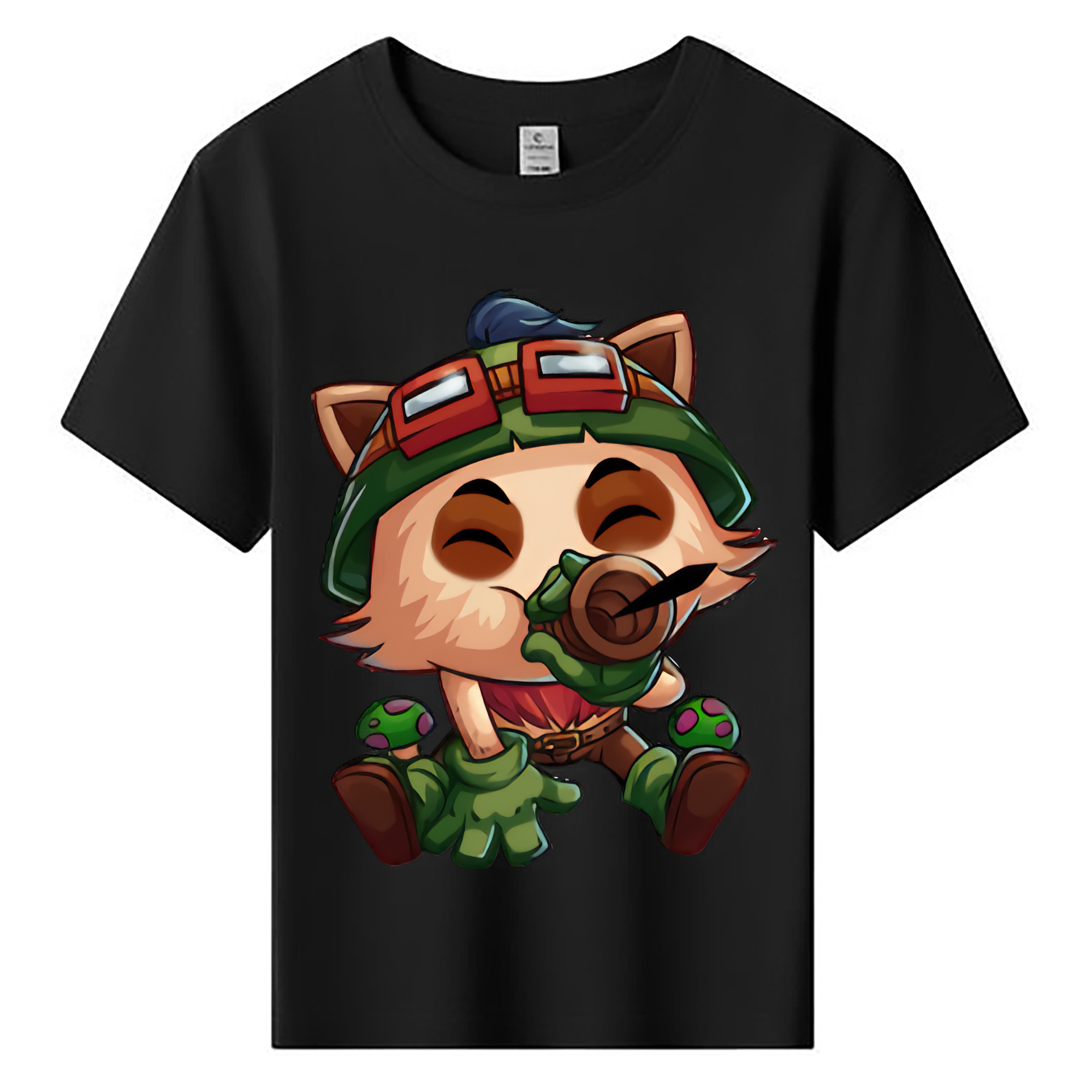 （画像用） リーグ・オブ・レジェンド League of Legends LOL 綿100％キッズTシャツ（フロントプリント）