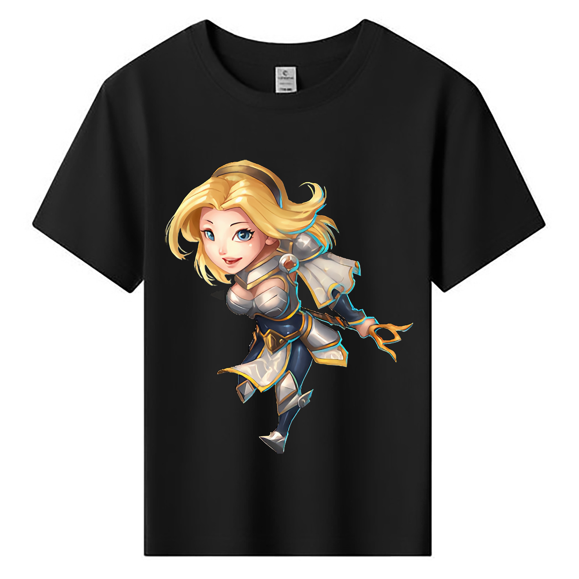 （画像用） リーグ・オブ・レジェンド League of Legends LOL 綿100％キッズTシャツ（フロントプリント）