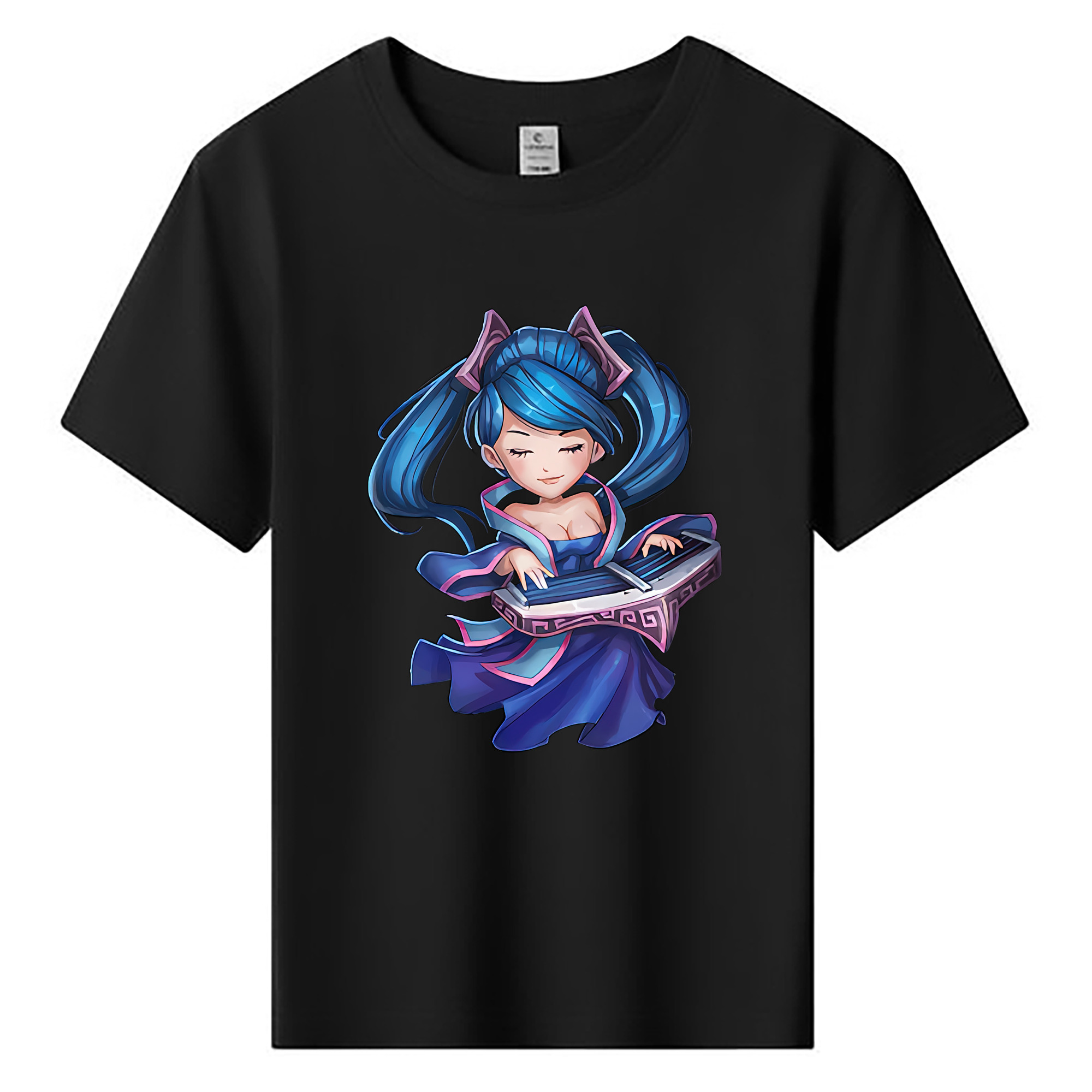 （画像用） リーグ・オブ・レジェンド League of Legends LOL 綿100％キッズTシャツ（フロントプリント）