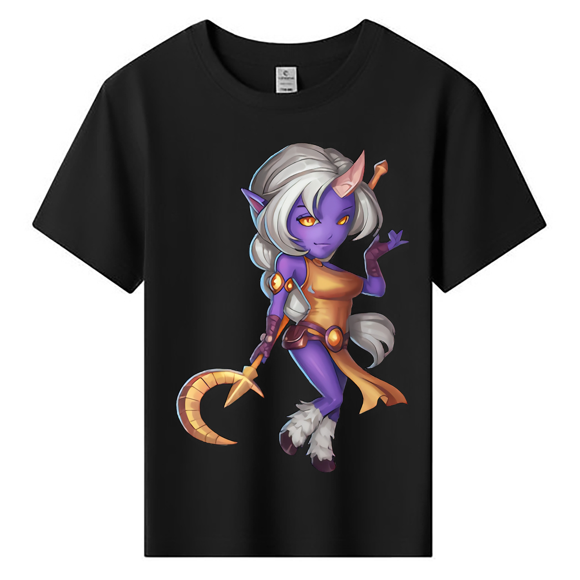 （画像用） リーグ・オブ・レジェンド League of Legends LOL 綿100％キッズTシャツ（フロントプリント）
