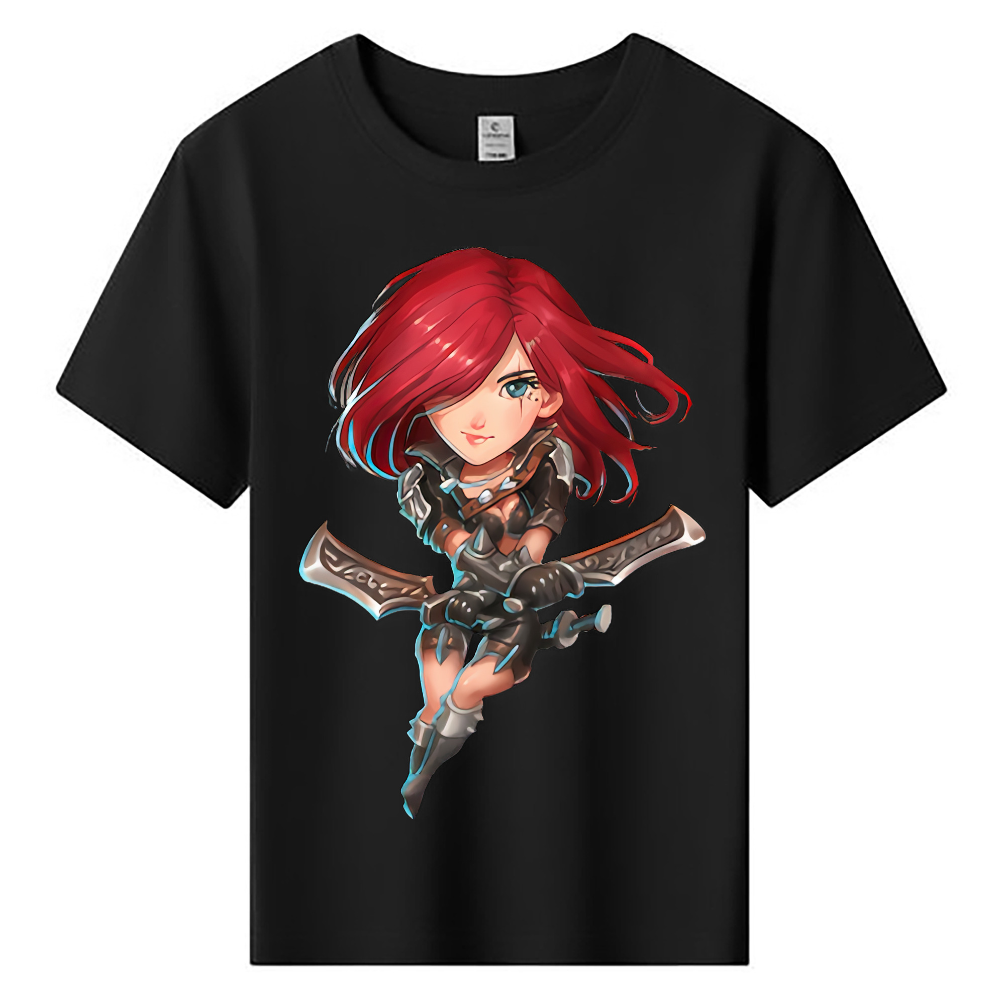 （画像用） リーグ・オブ・レジェンド League of Legends LOL 綿100％キッズTシャツ（フロントプリント）