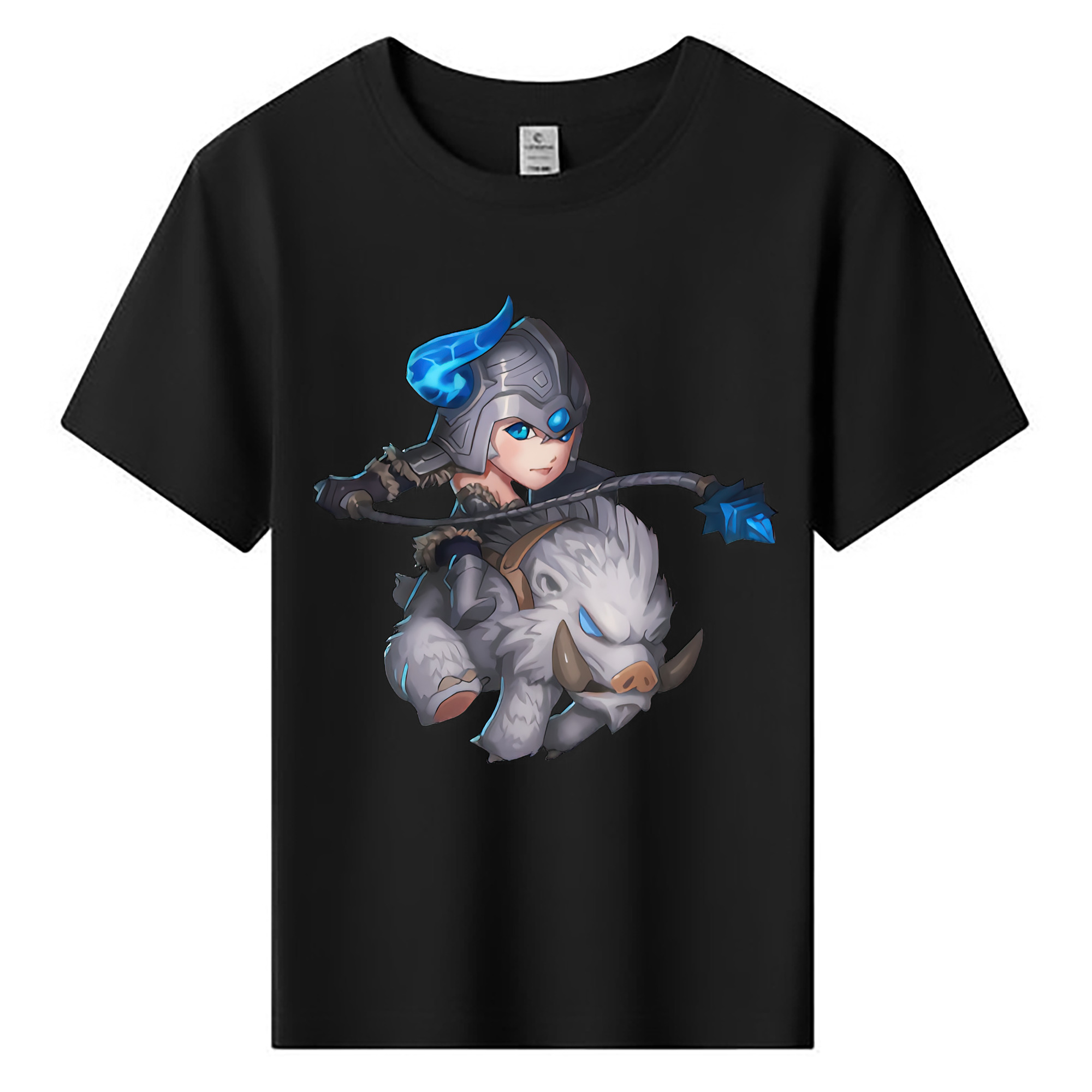 （画像用） リーグ・オブ・レジェンド League of Legends LOL 綿100％キッズTシャツ（フロントプリント）