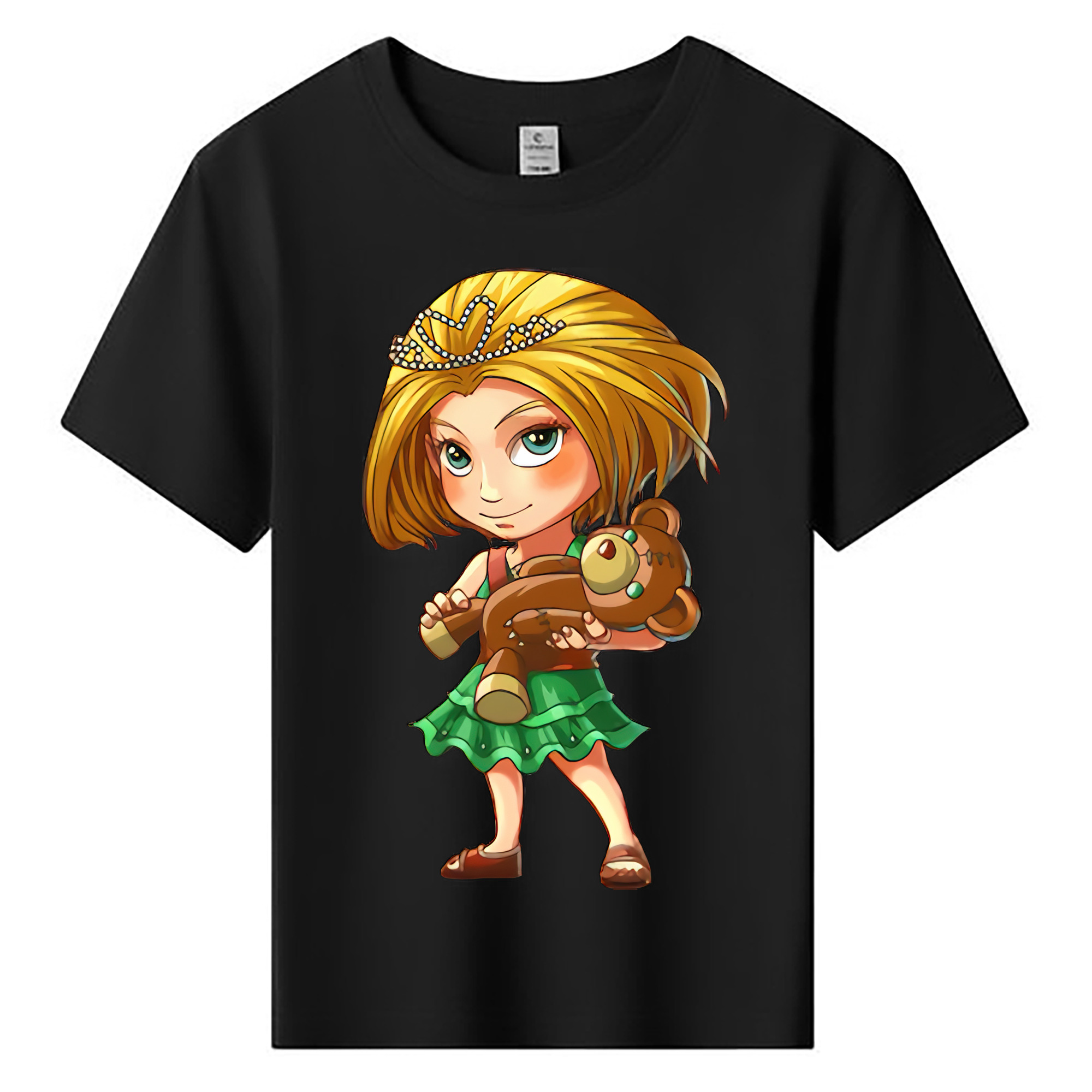 （画像用） リーグ・オブ・レジェンド League of Legends LOL 綿100％キッズTシャツ（フロントプリント）